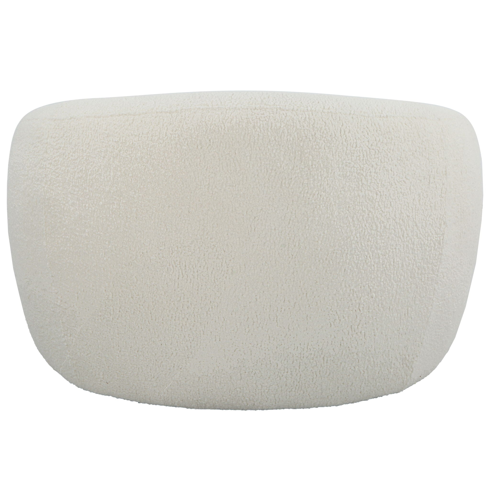 Capra - Art Deco White Swivel Chair