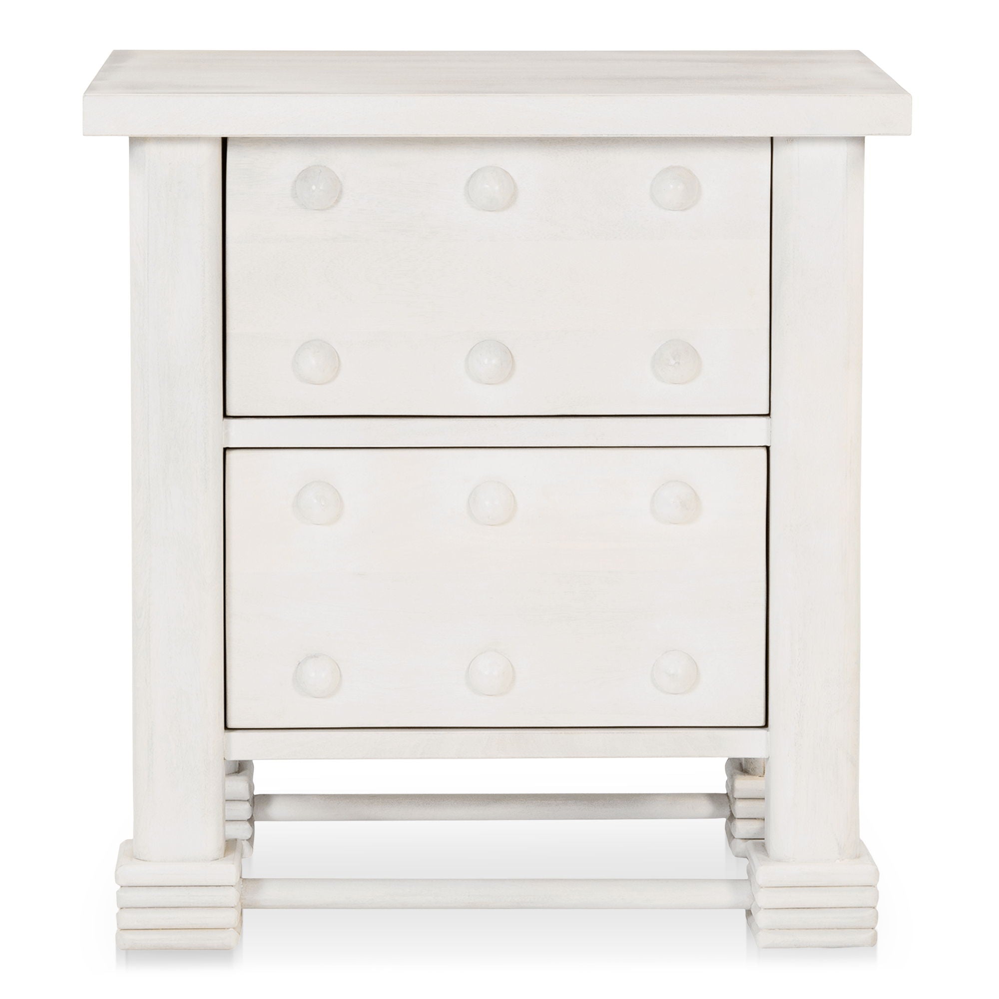 Clement - Nightstand - Whitewashed