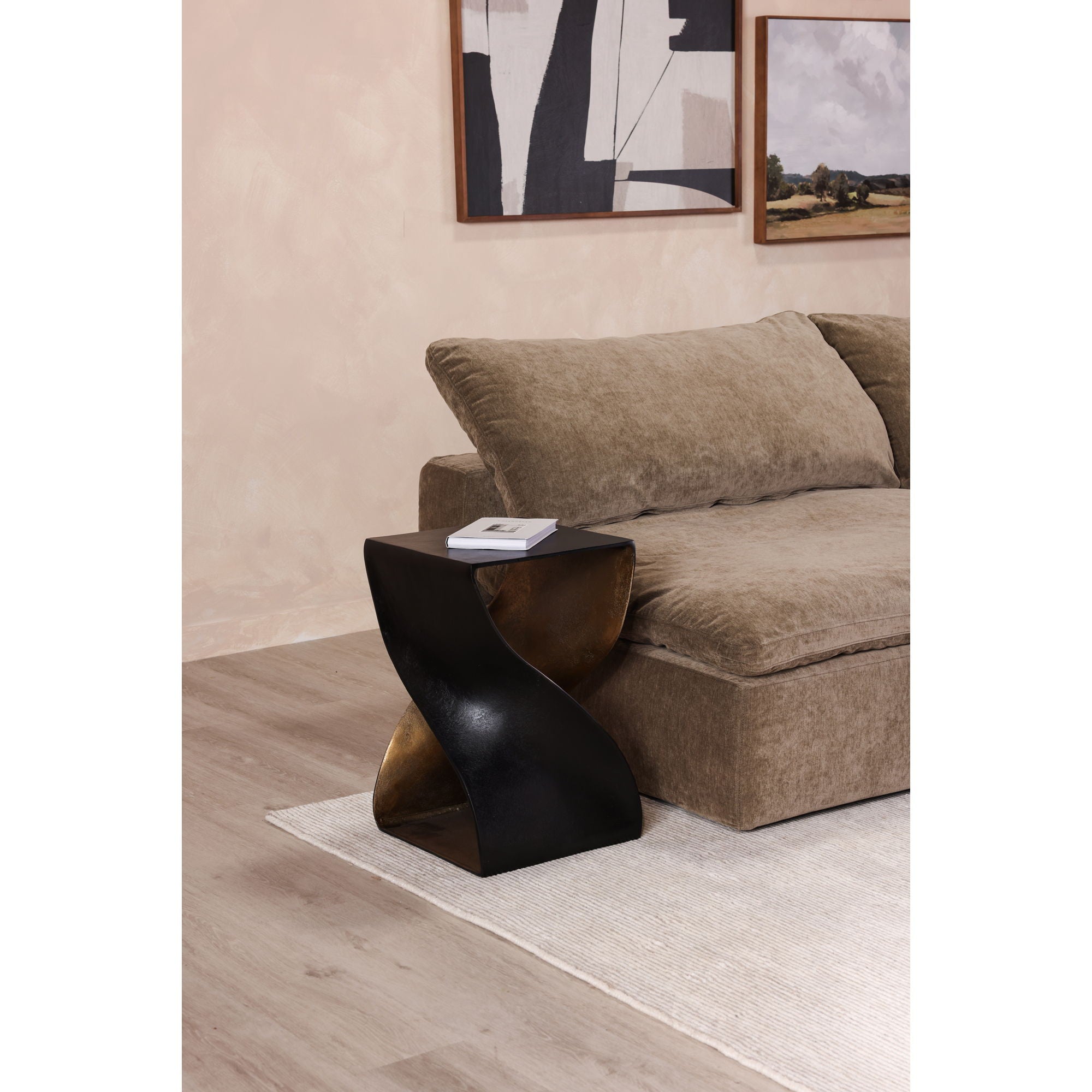 Twist - Accent Table - Black