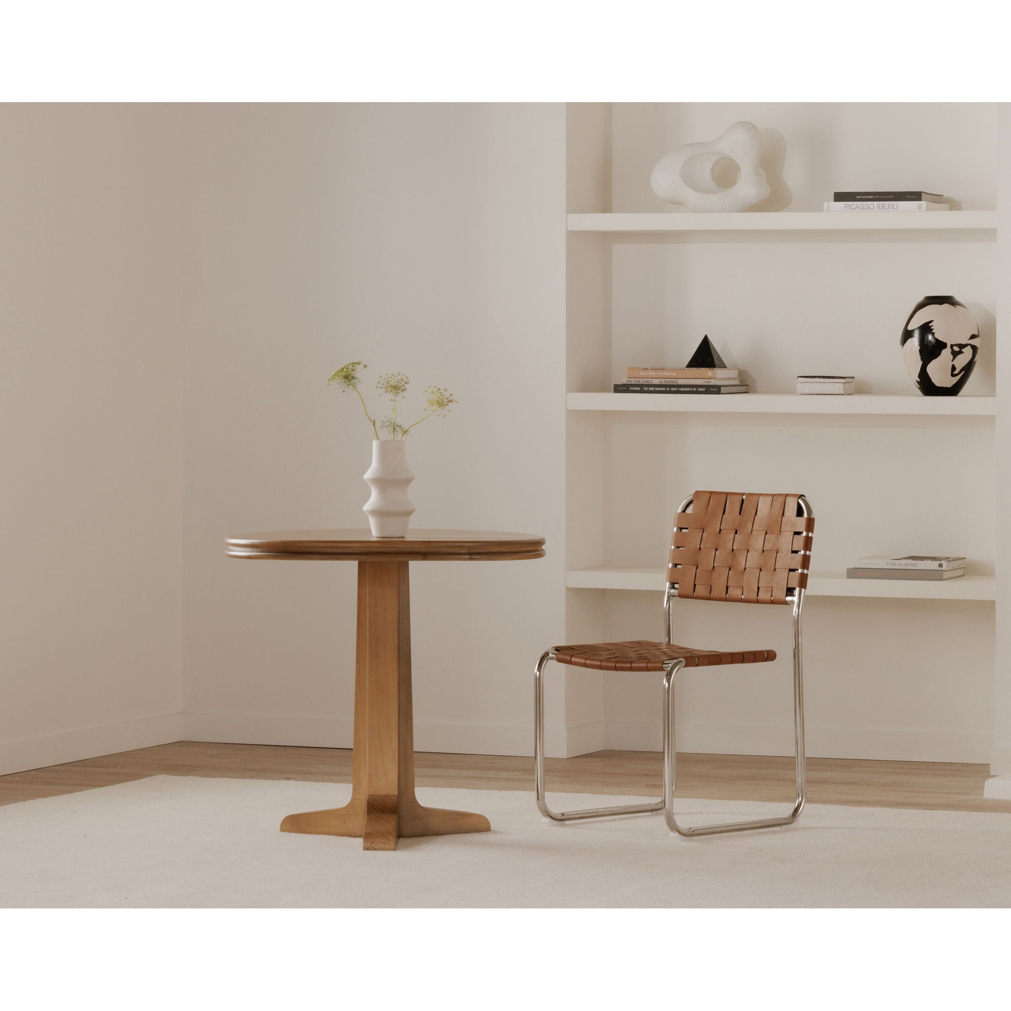 Charles - Cafe Table - Light Brown