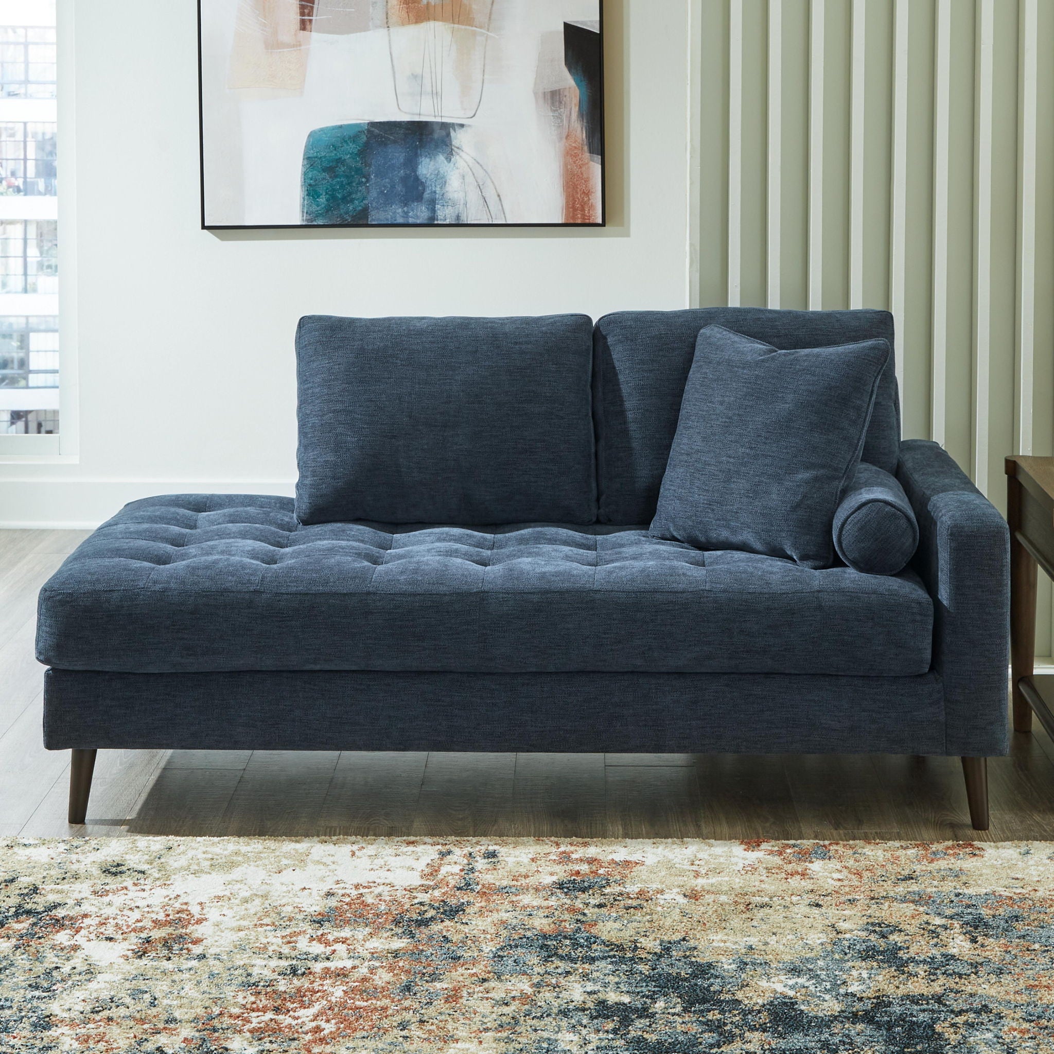 Bixler - Raf Corner Chaise - Navy