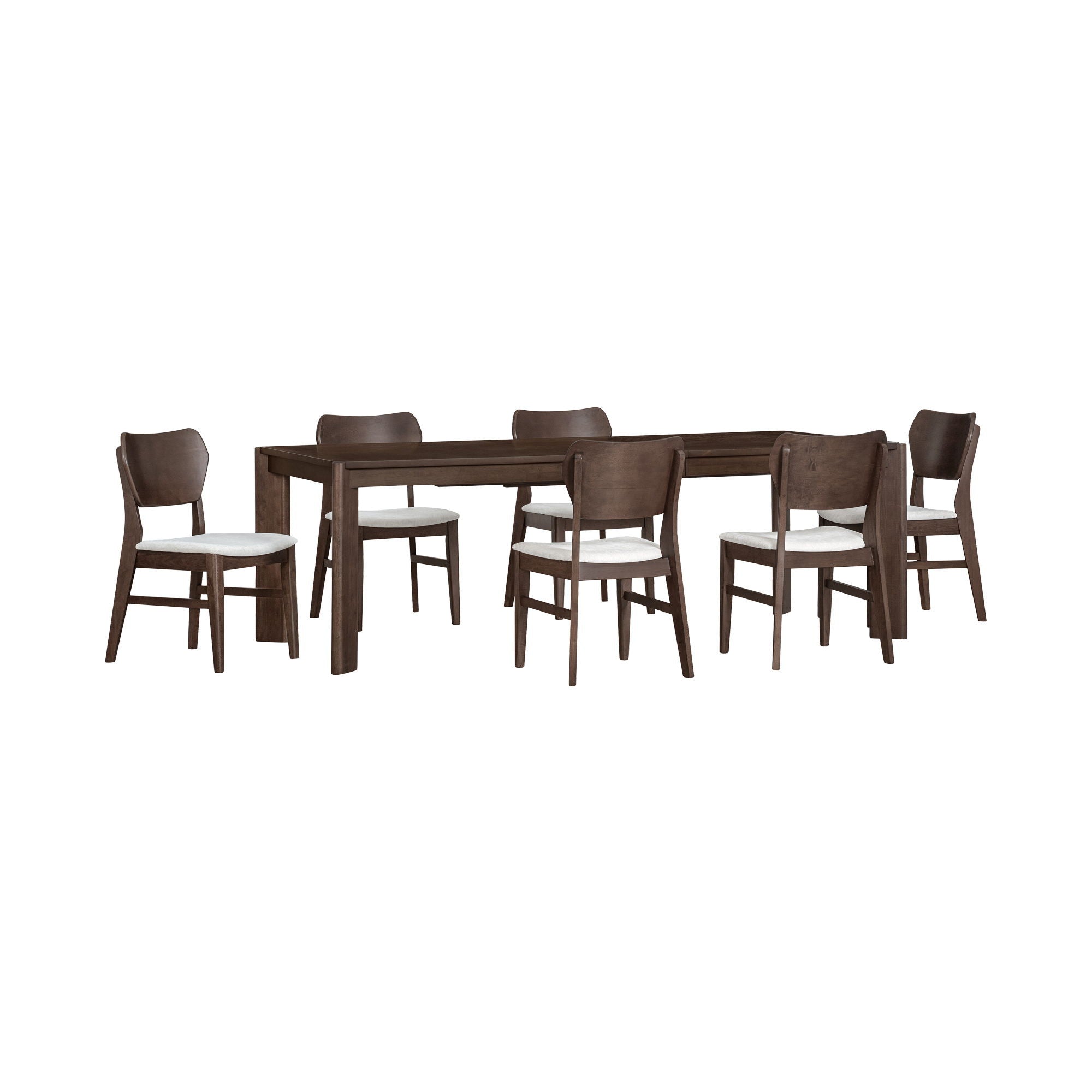 West End - Curved Panel Chair With Ivory Seat