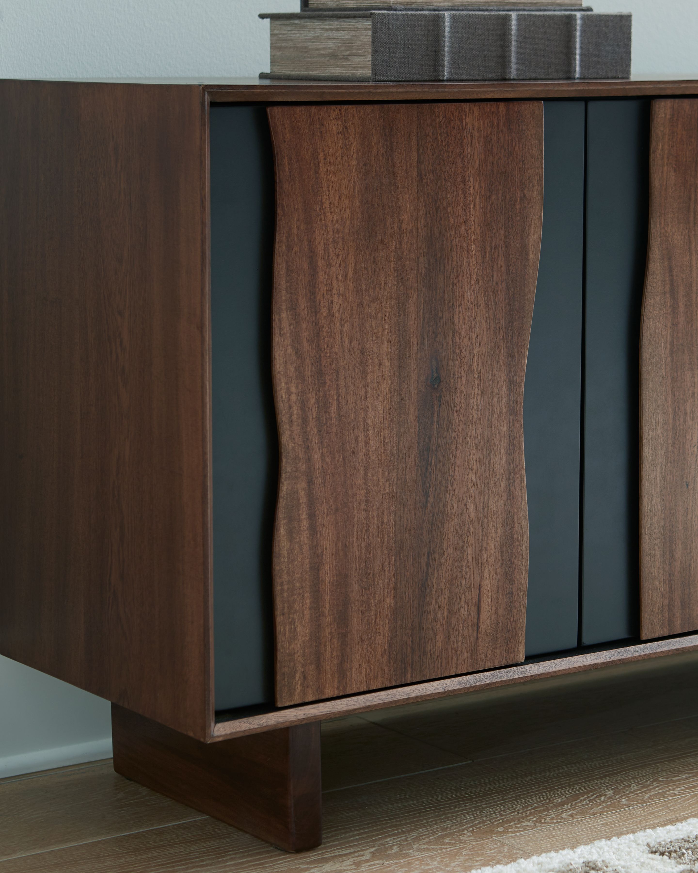 Welby - Brown / Charcoal - Accent Cabinet