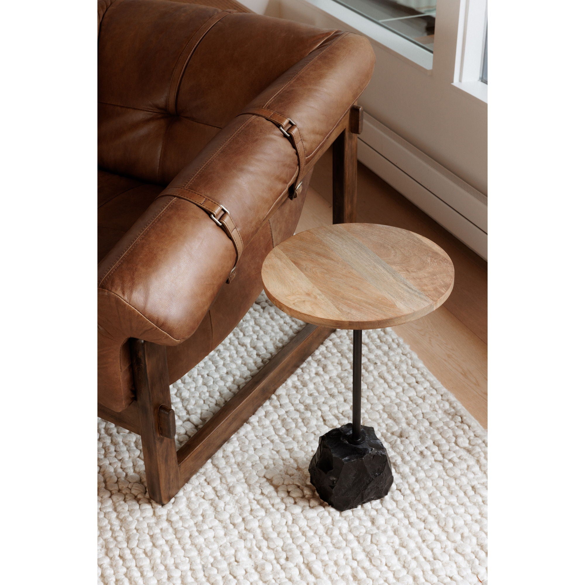 Bellos - Accent Chair - Light Brown