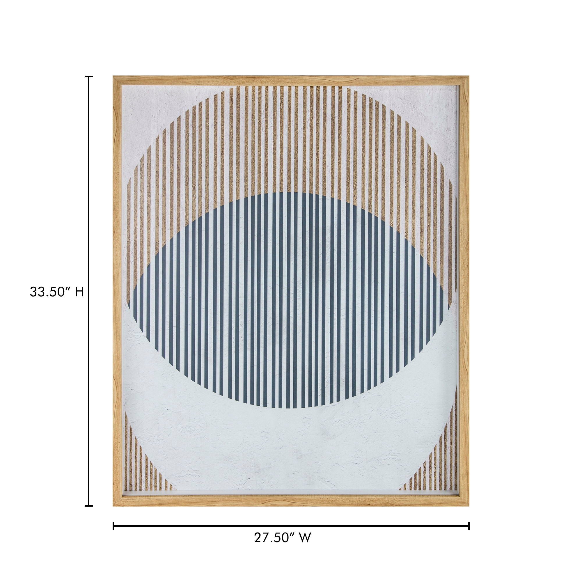 Delight - Abstract Print - White