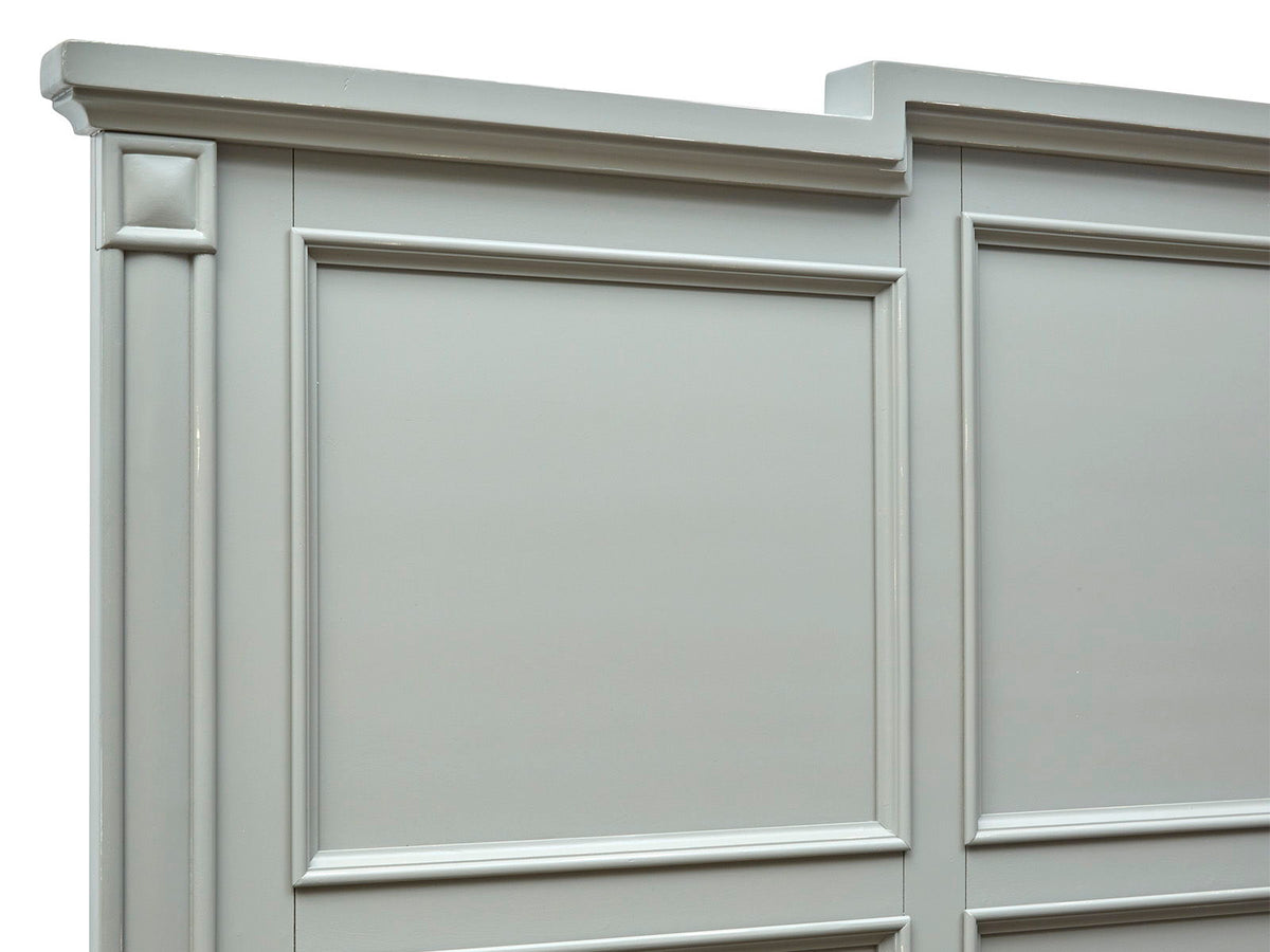 Glenbrook - Complete California King Panel Bed - Pebble