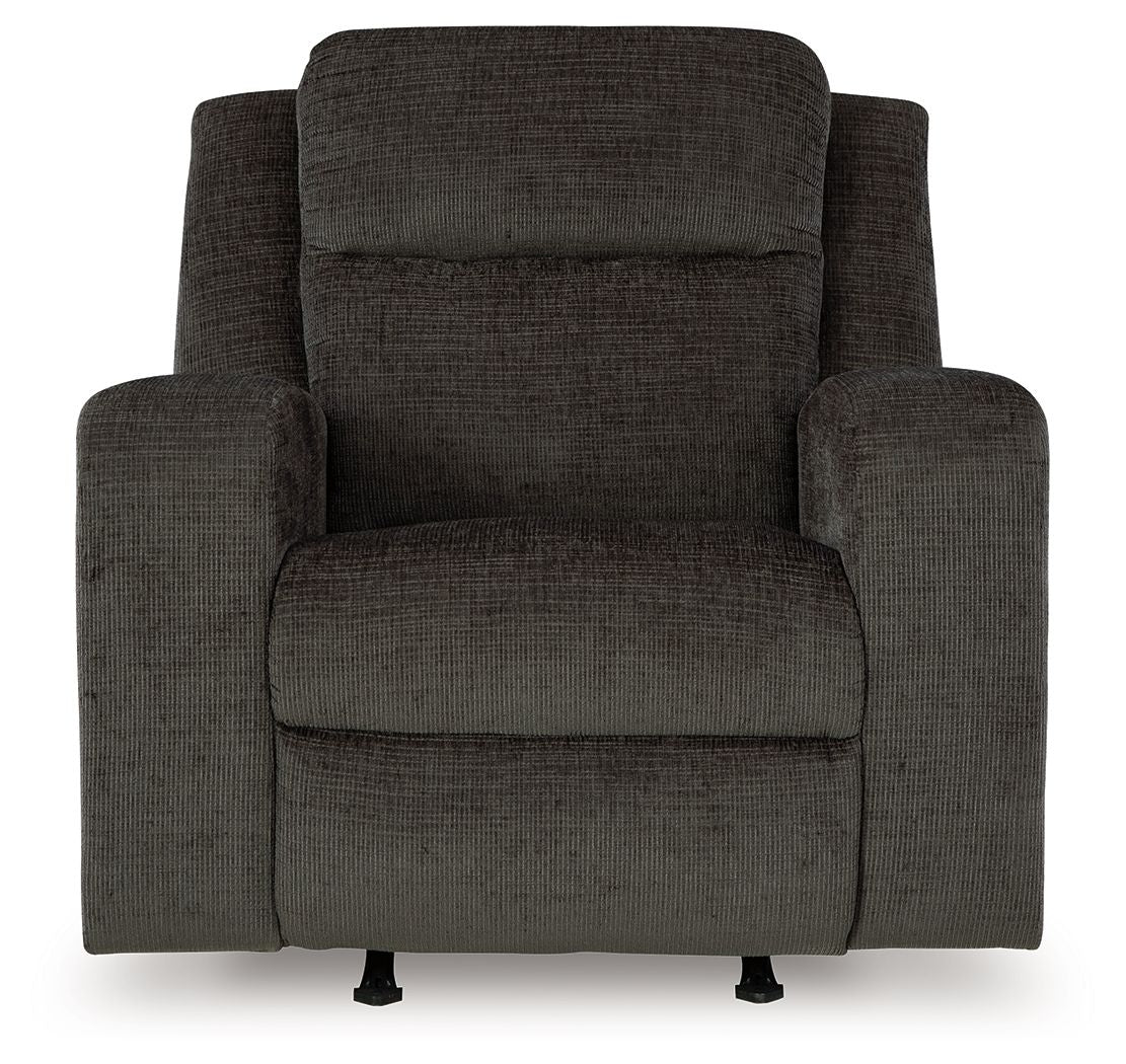 Kanlow - Dusk - Rocker Recliner - Fabric