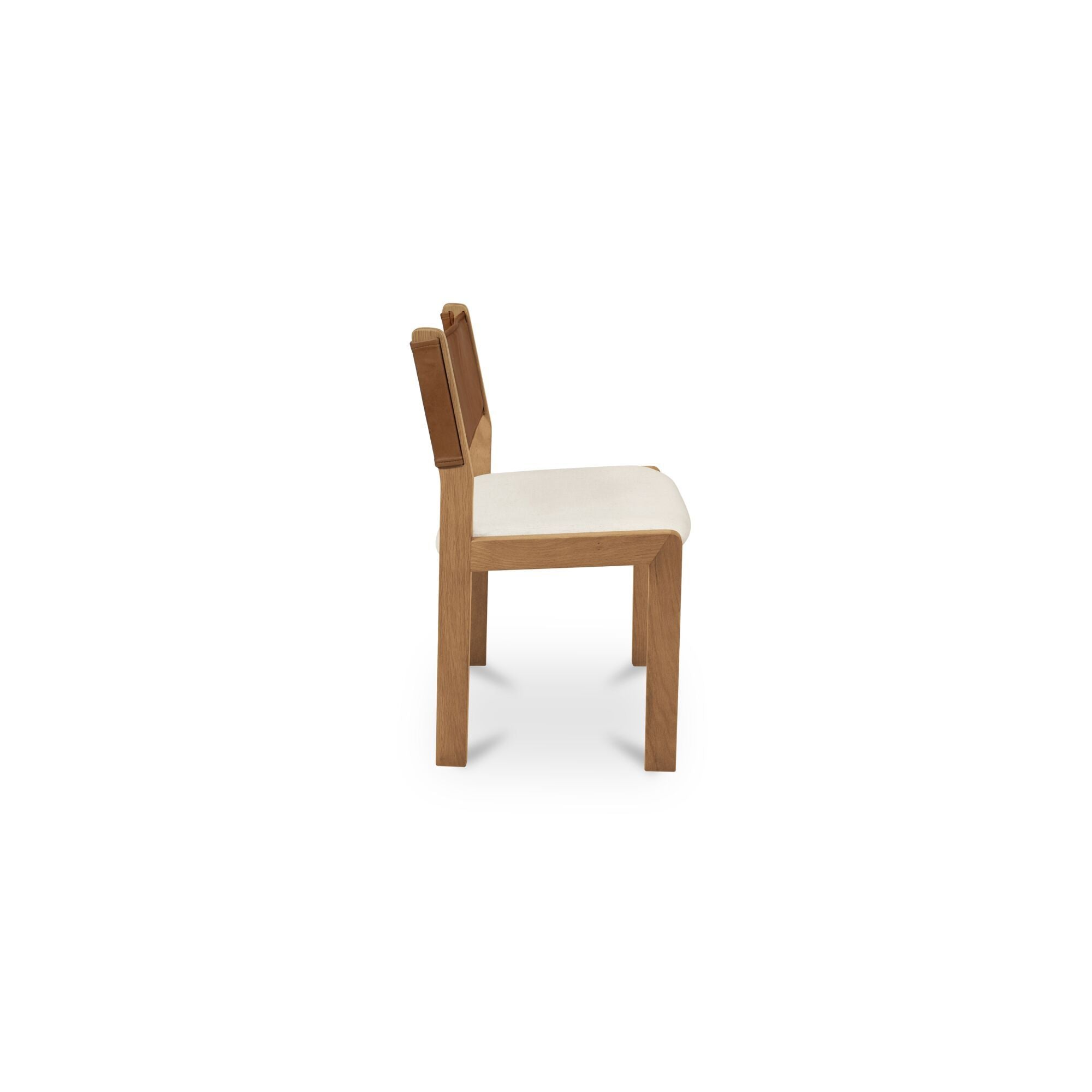 Carol - Leather Dining Chair (Set of 2) - Tan