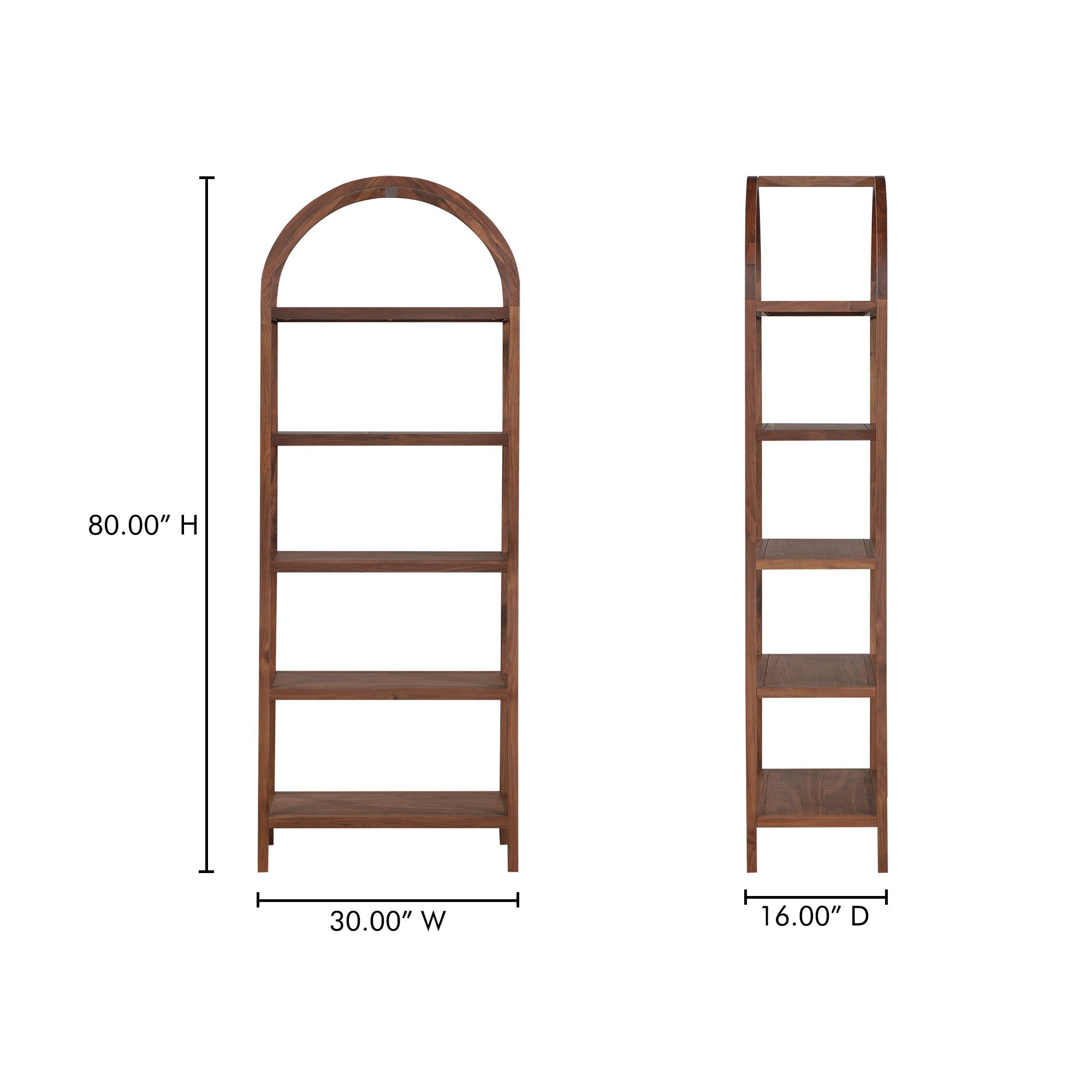 Eero - Bookcase - Walnut