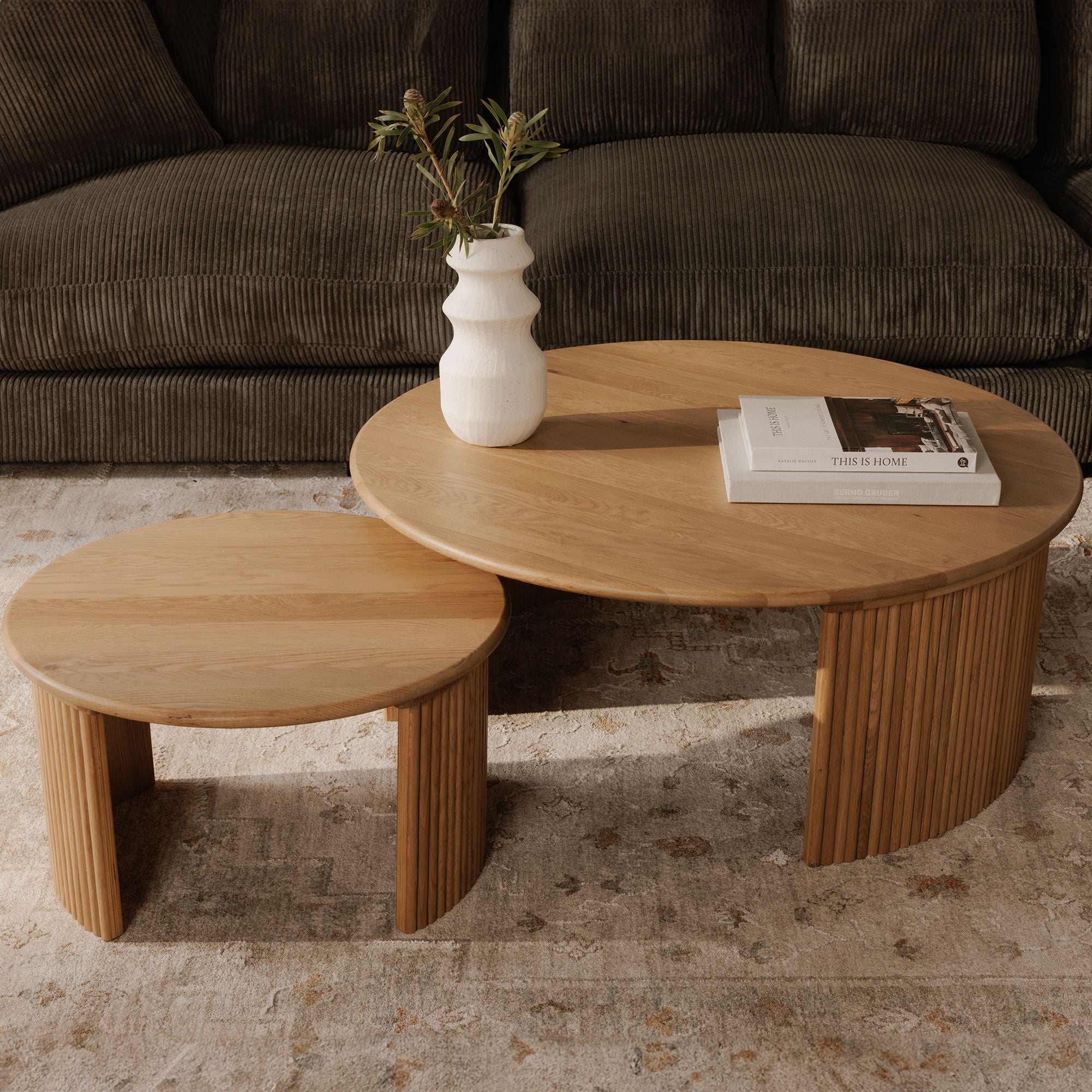 Penny - Large Coffee Table - Natural