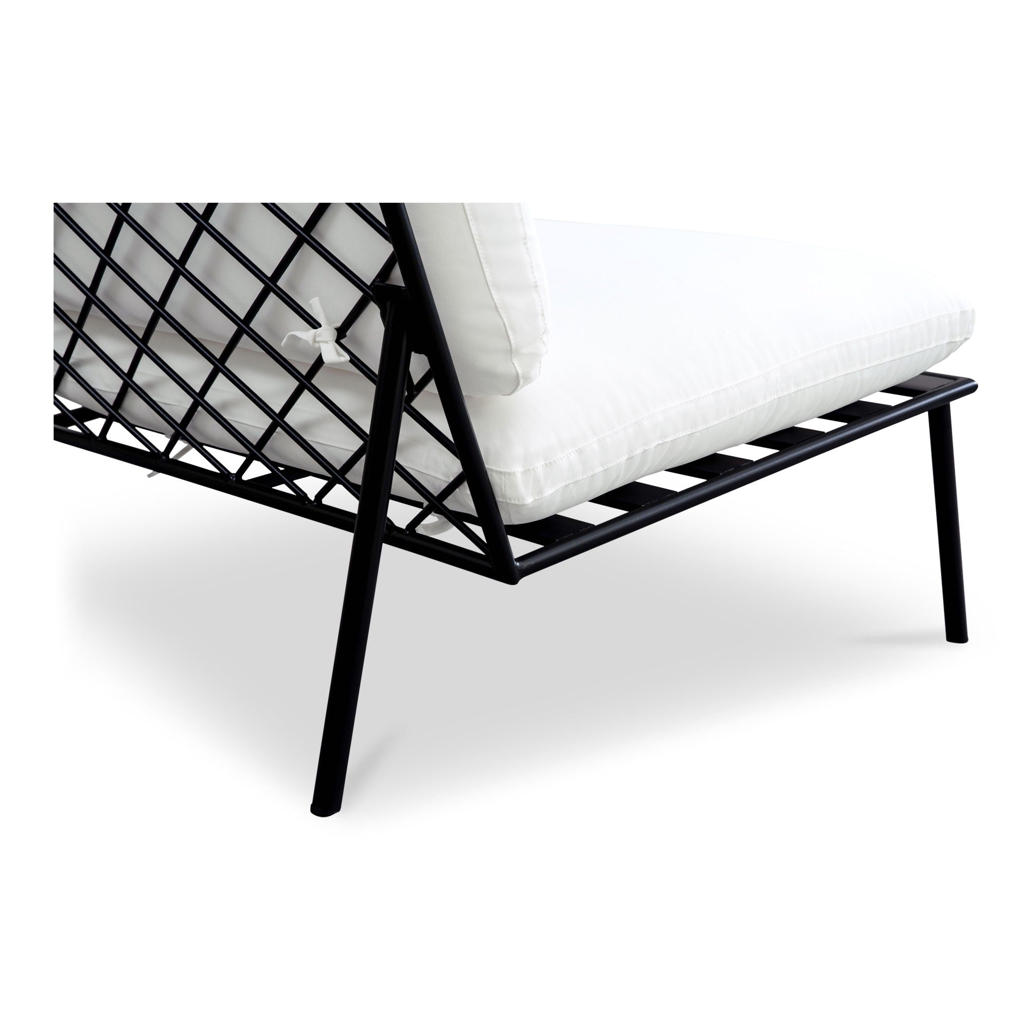 Salma - Outdoor Accent Chair - White