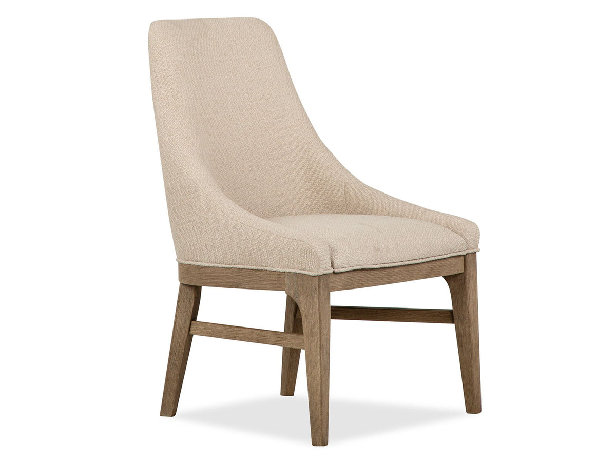 Tristan - Upholstered Arm Chair (Set of 2) - Swiss Coffee