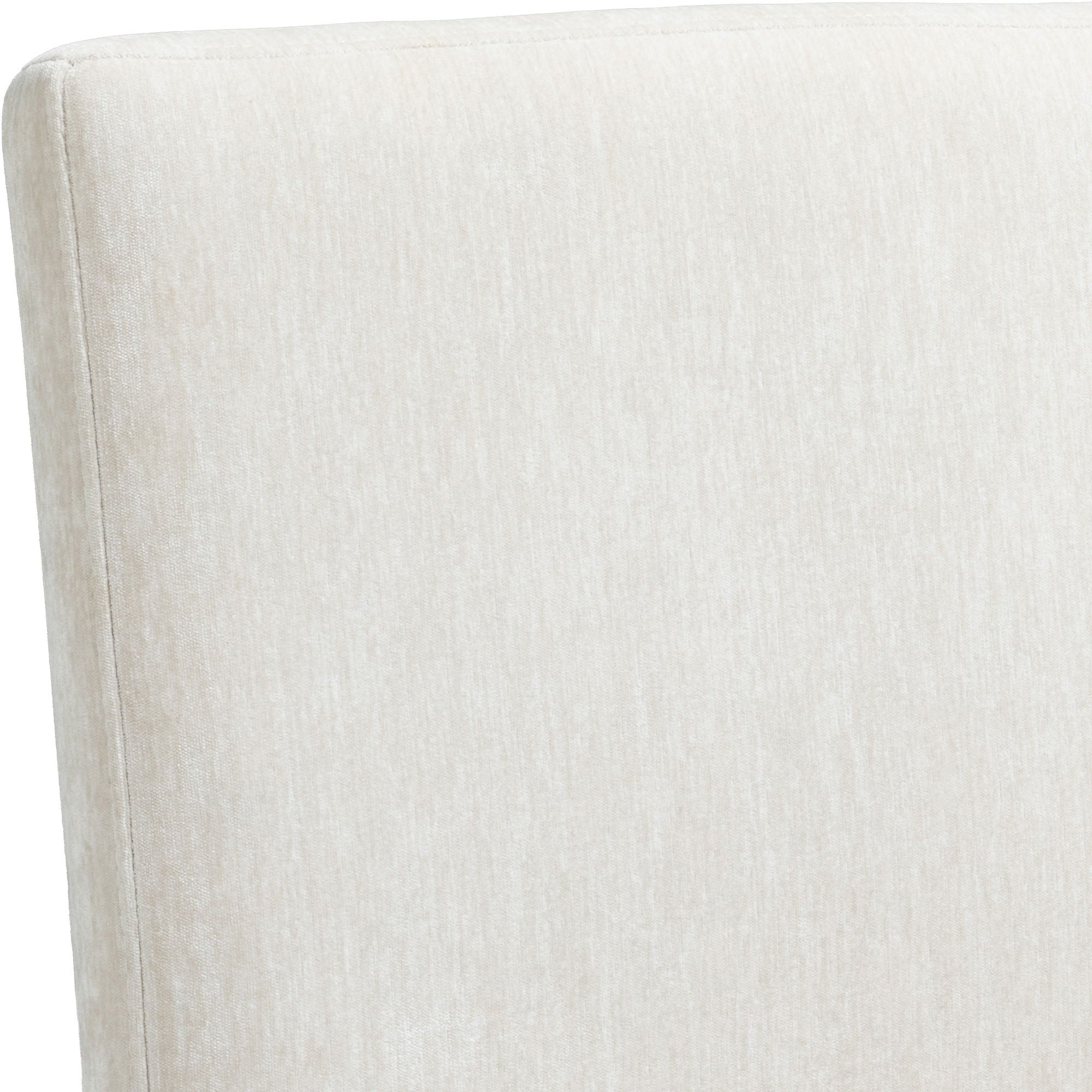 West End - Parson Chair With Ivory Upholstery