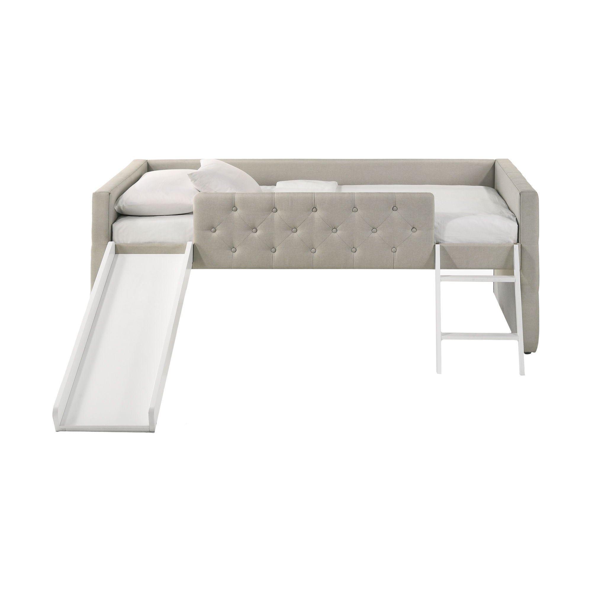 Addyson - Twin Loft Bed - Fog