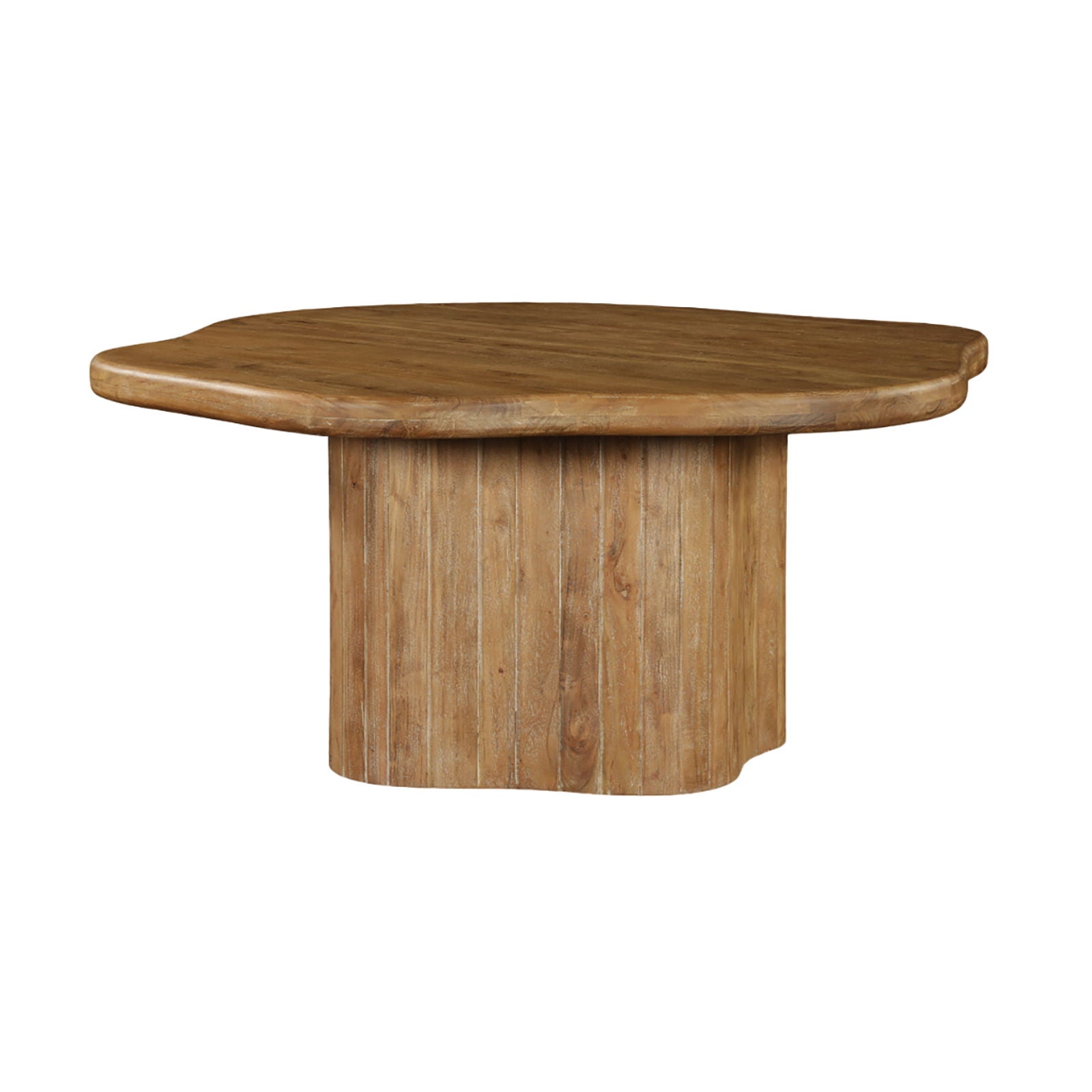 Alvaro - 65" Dining Table - Golden Wheat