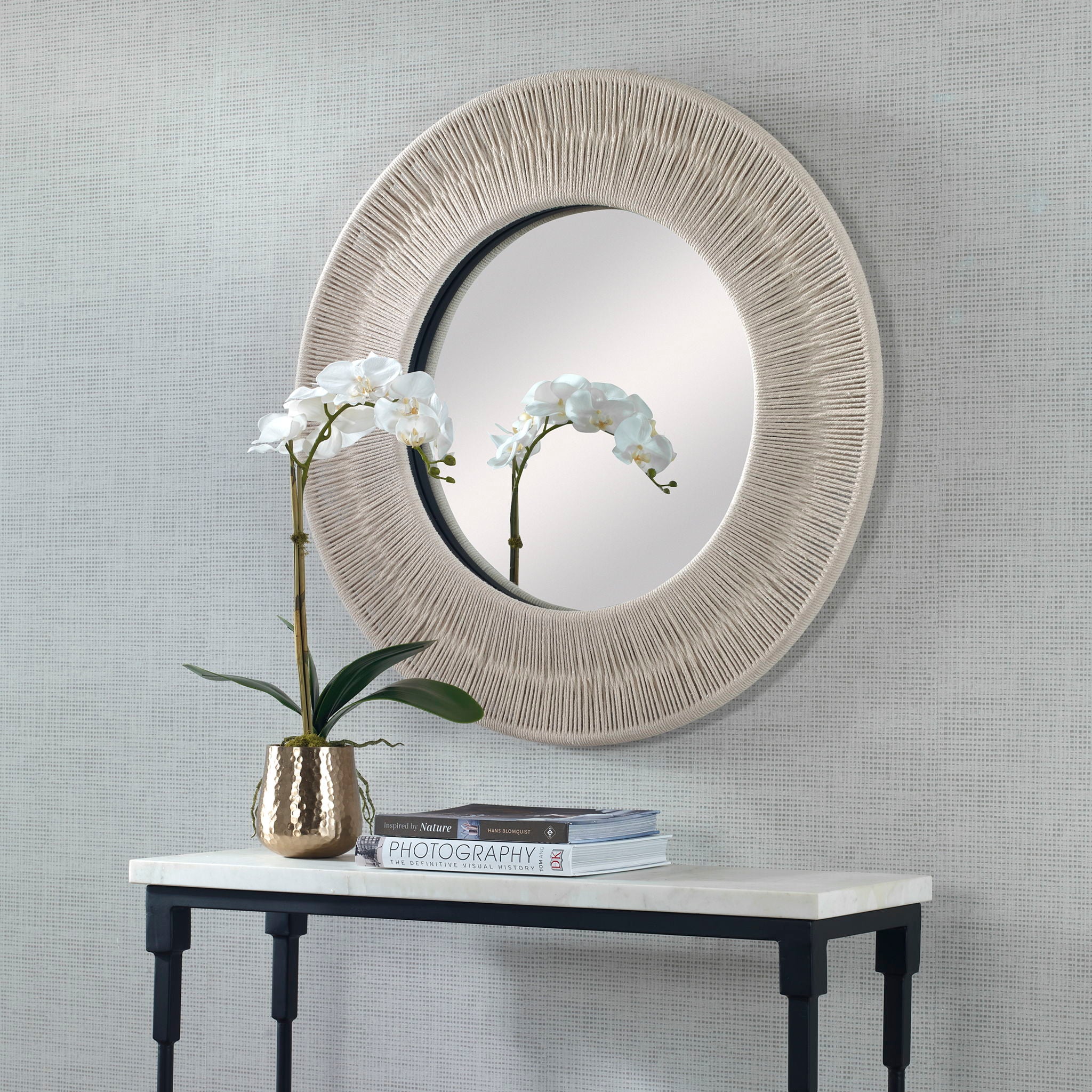 Sailor's Knot - Round Mirror