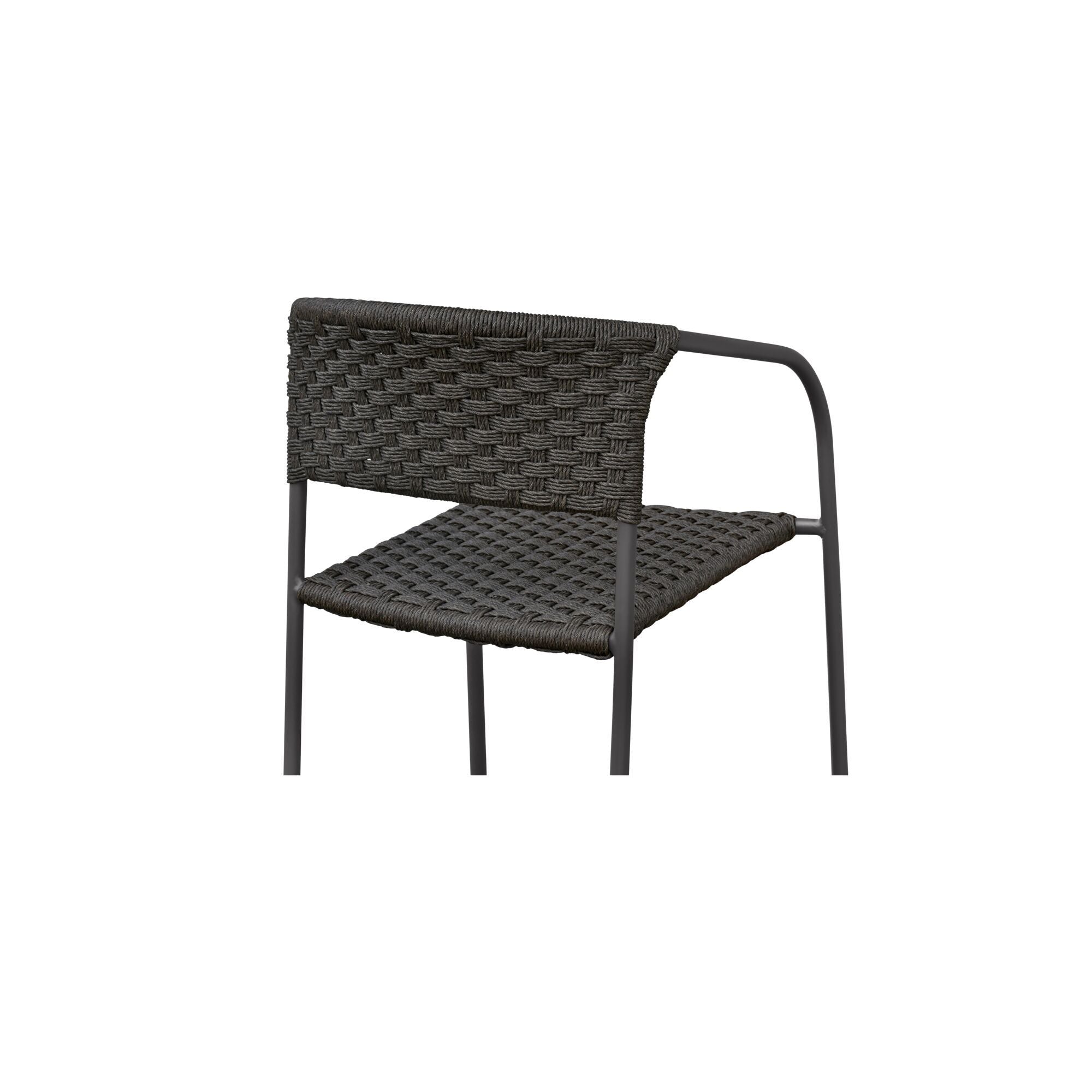 Zola - Outdoor Dining Chair (Set of 2) - Dark Brown