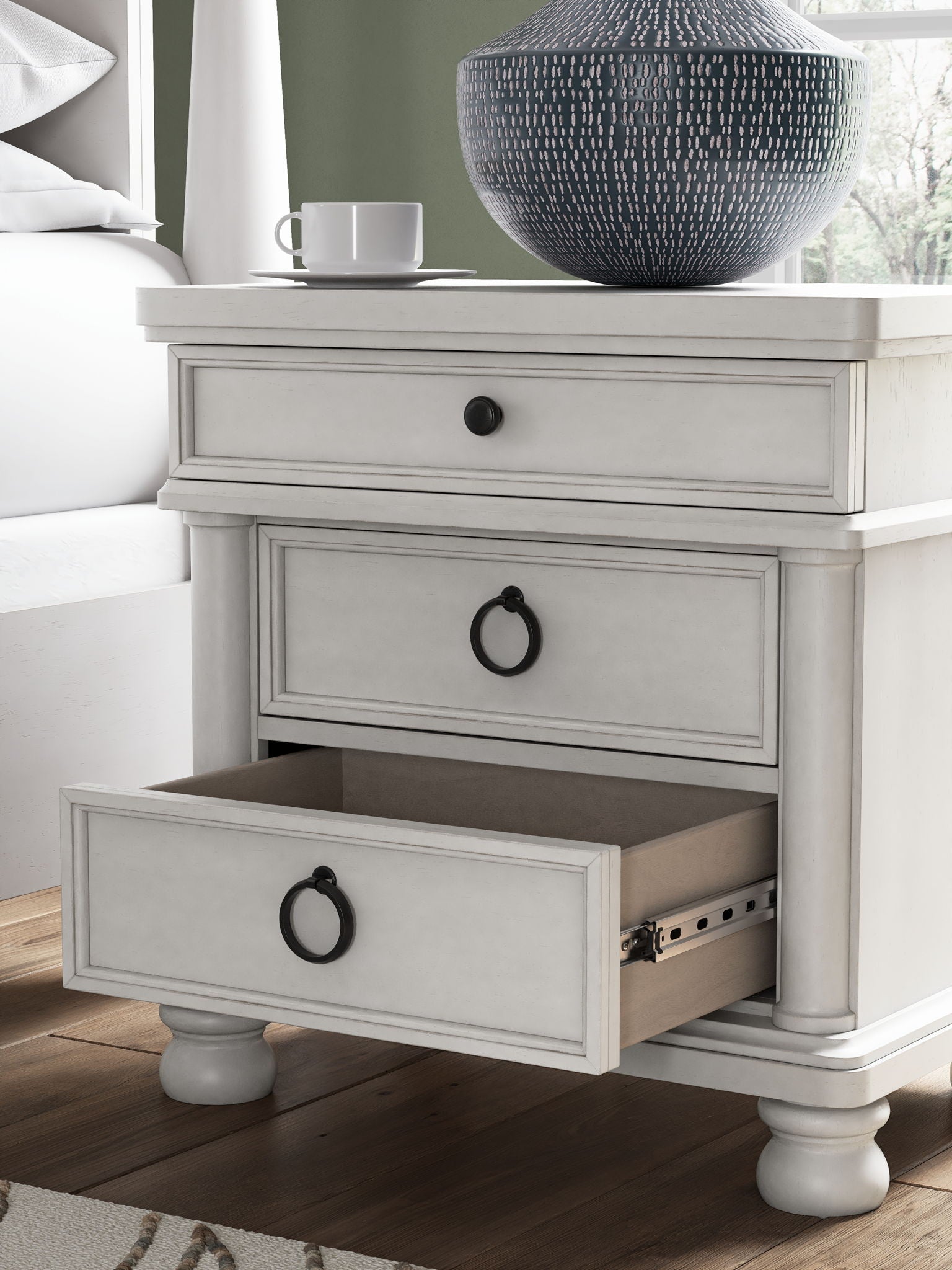 Rowlenstown - Three Drawer Night Stand