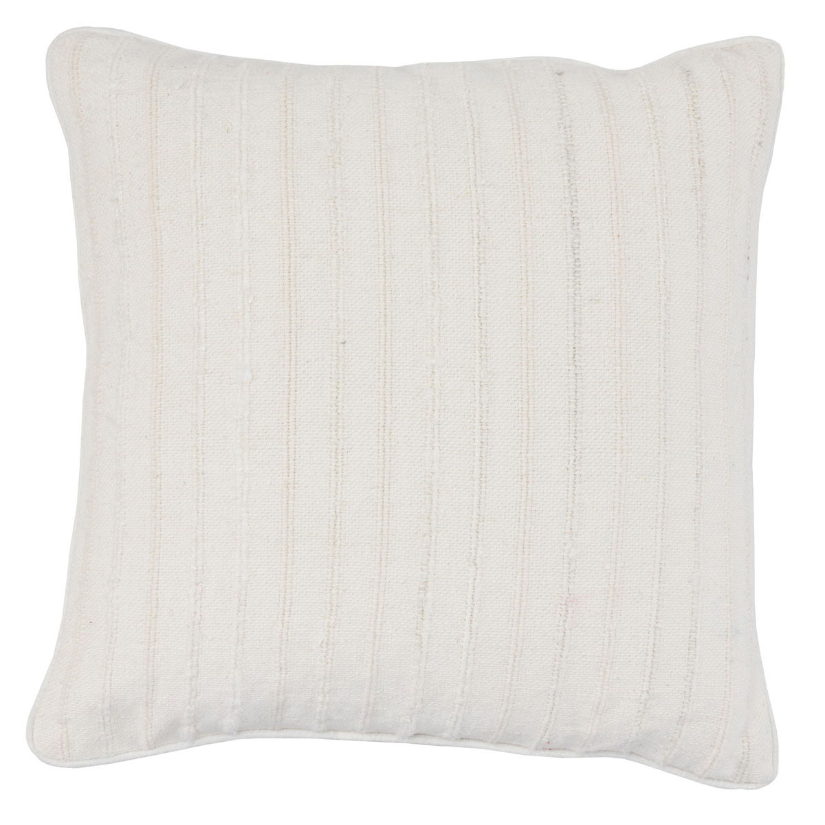 Nomadic Elegance - NE Morris Linen Pillow - White