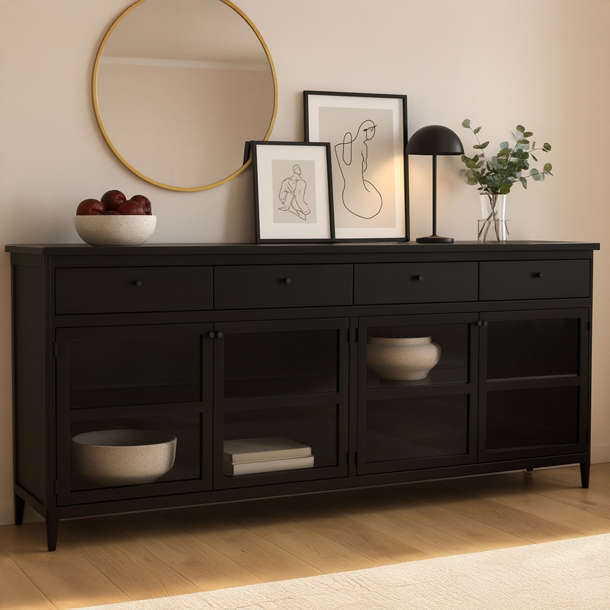 Henry - Sideboard - Black