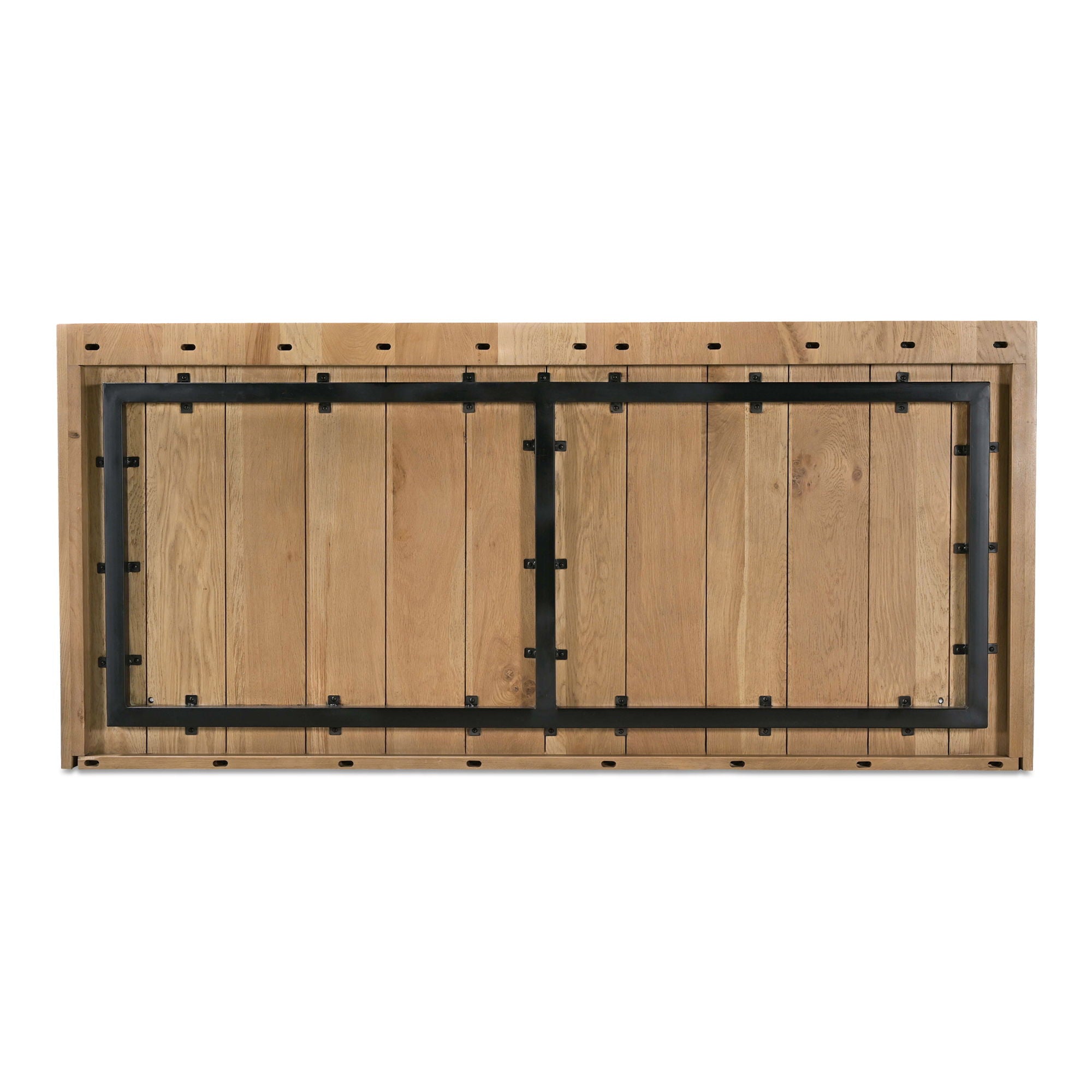 Plank - Queen Bed - Natural Oak