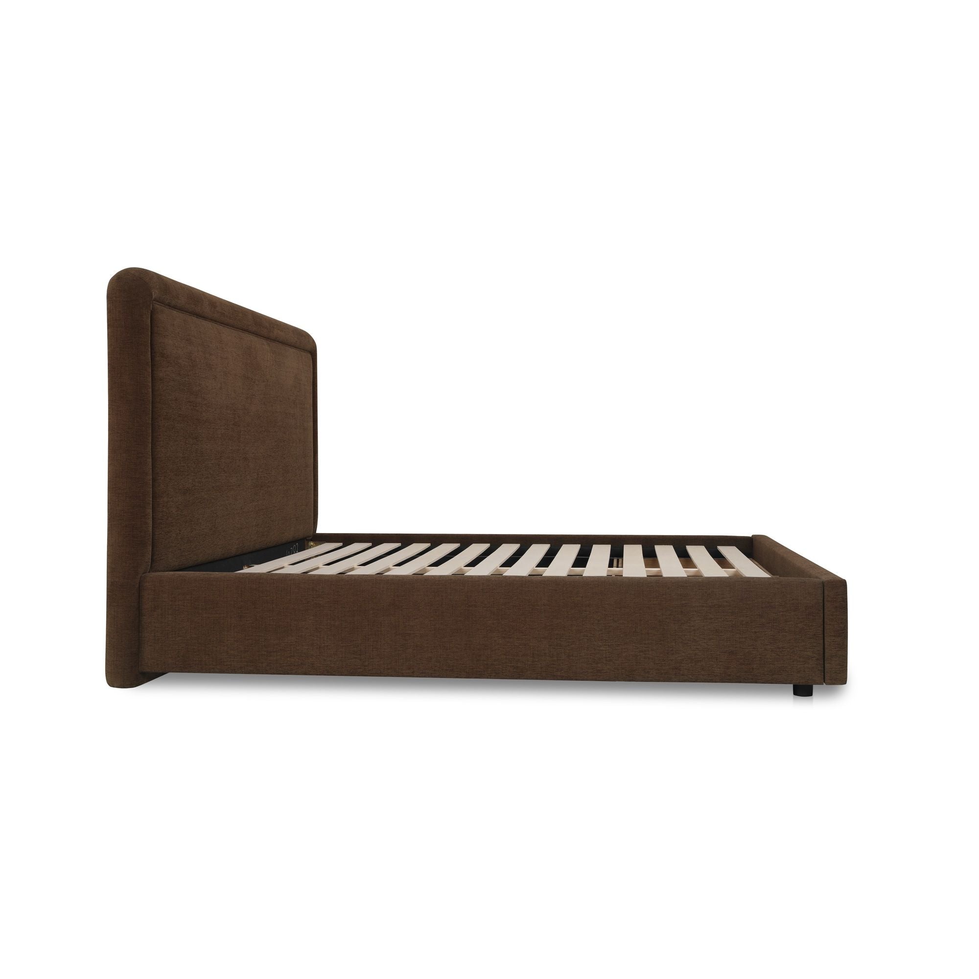 Simon - King Storage Bed - Brown