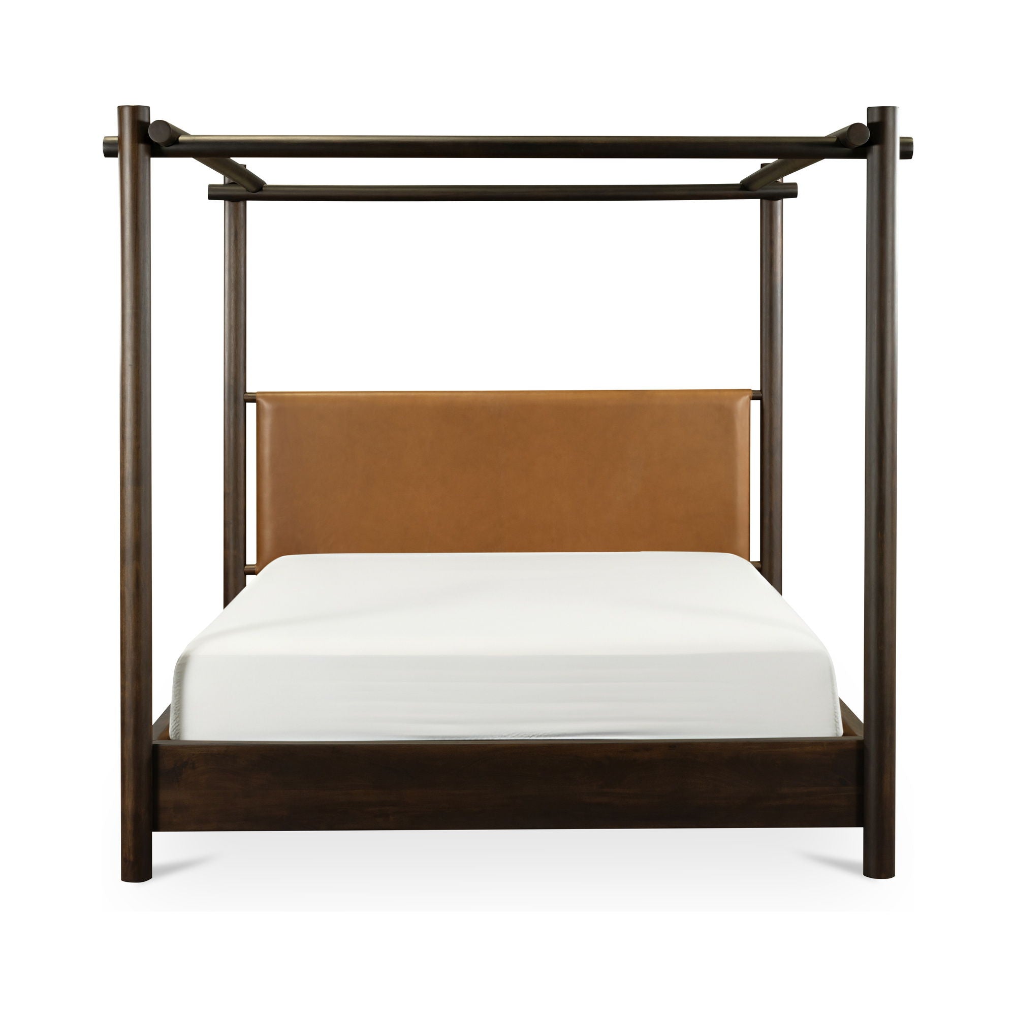 Devin - Queen Bed - Brown