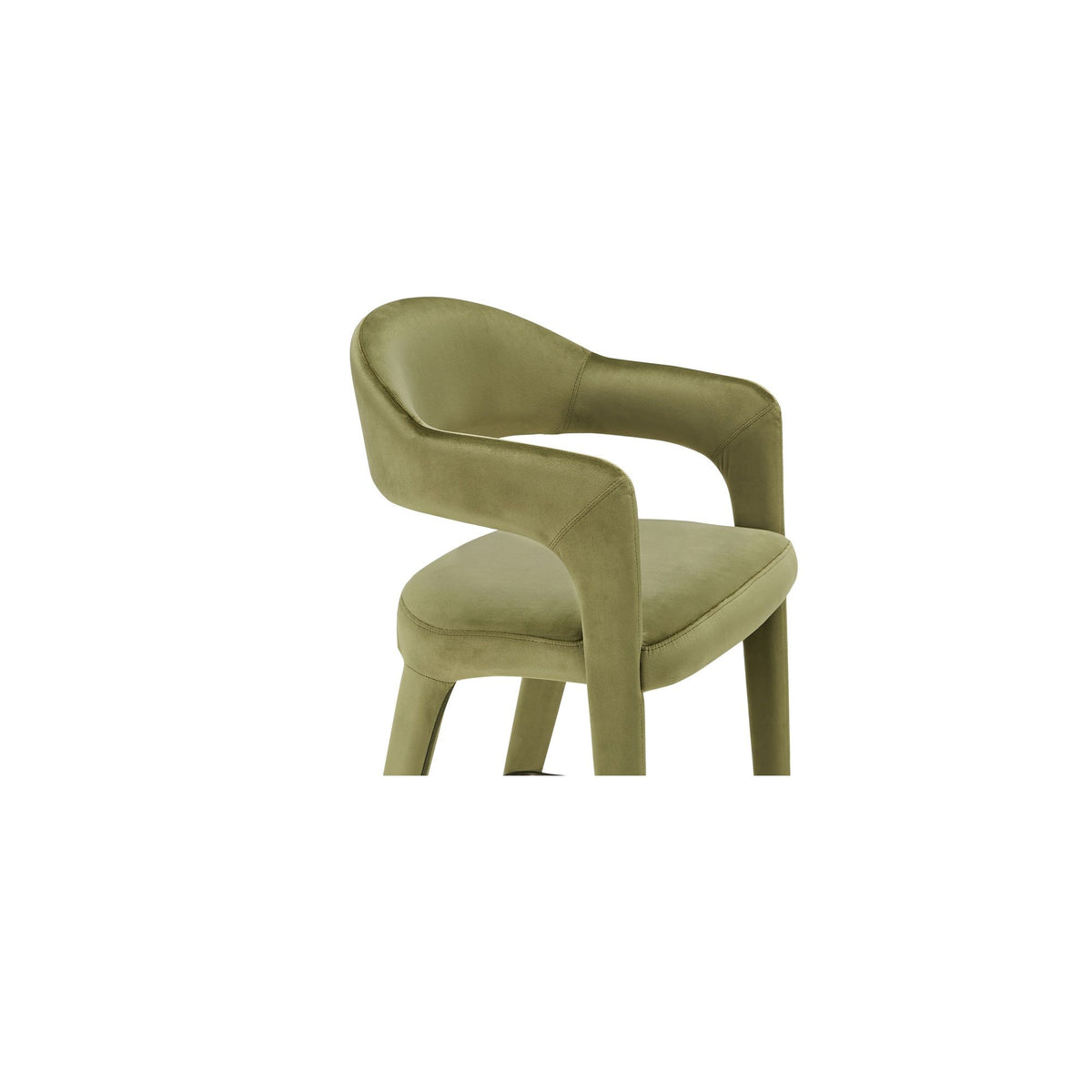 Martens - Counter Stool Velvet - Green