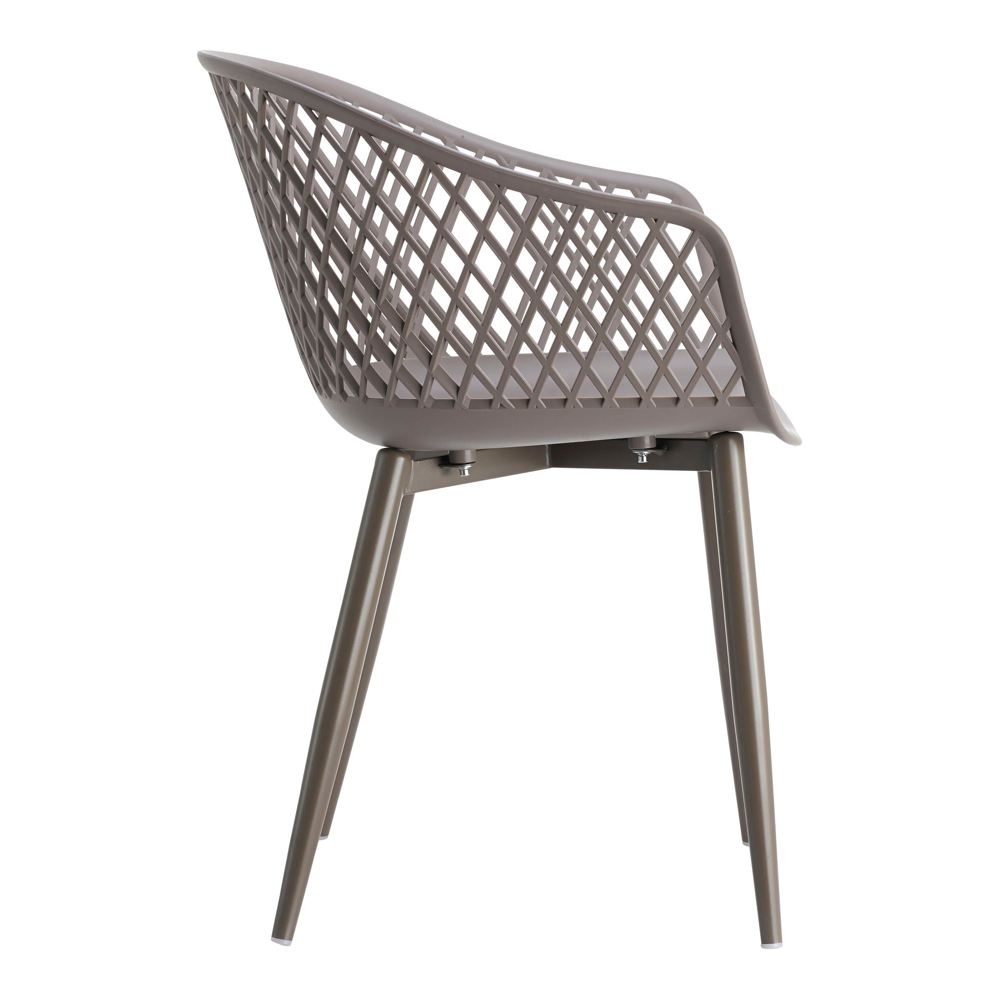 Piazza - Outdoor Chair (Set of 2) - Gray