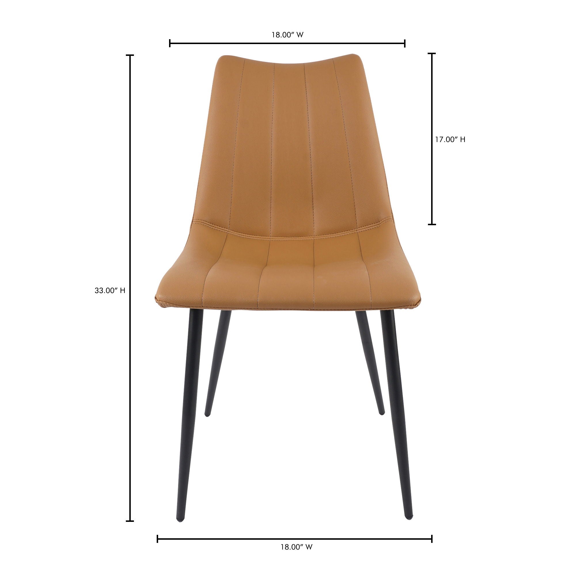 Alibi - Dining Chair (Set of 2) - Tan