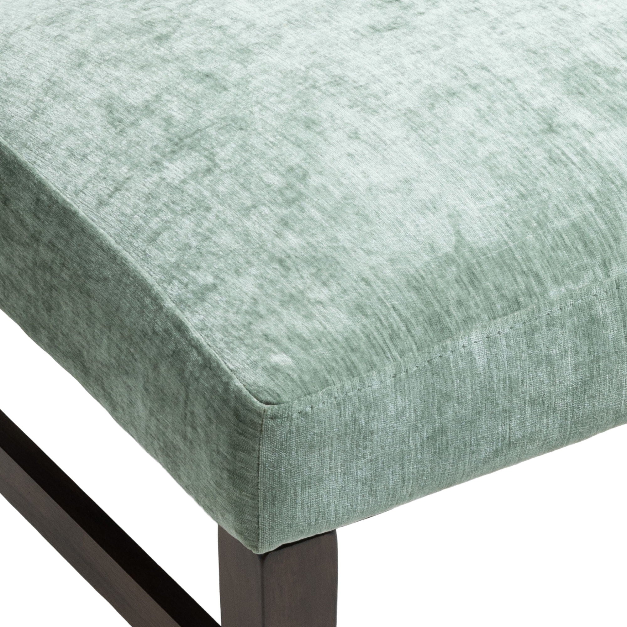 West End - Ladder Chair With Sage Green Seat
