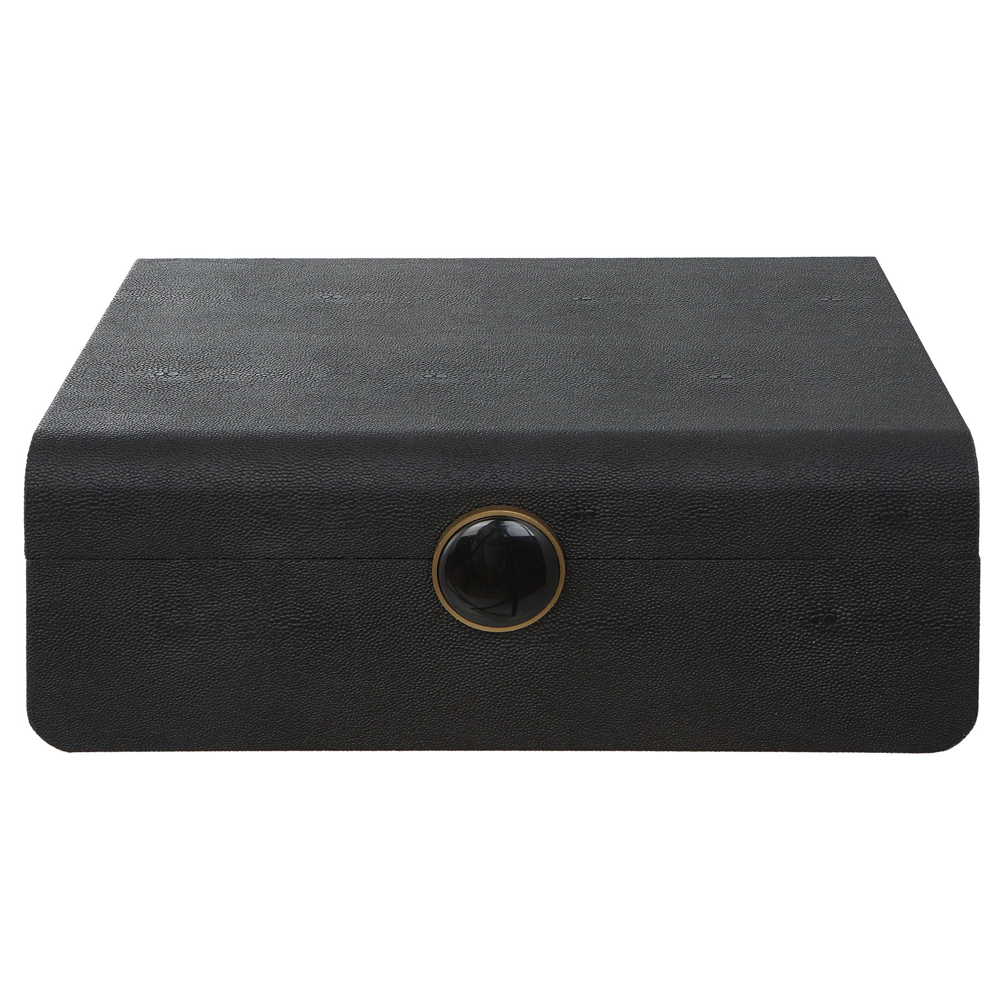 Lalique - Shagreen Box - Black