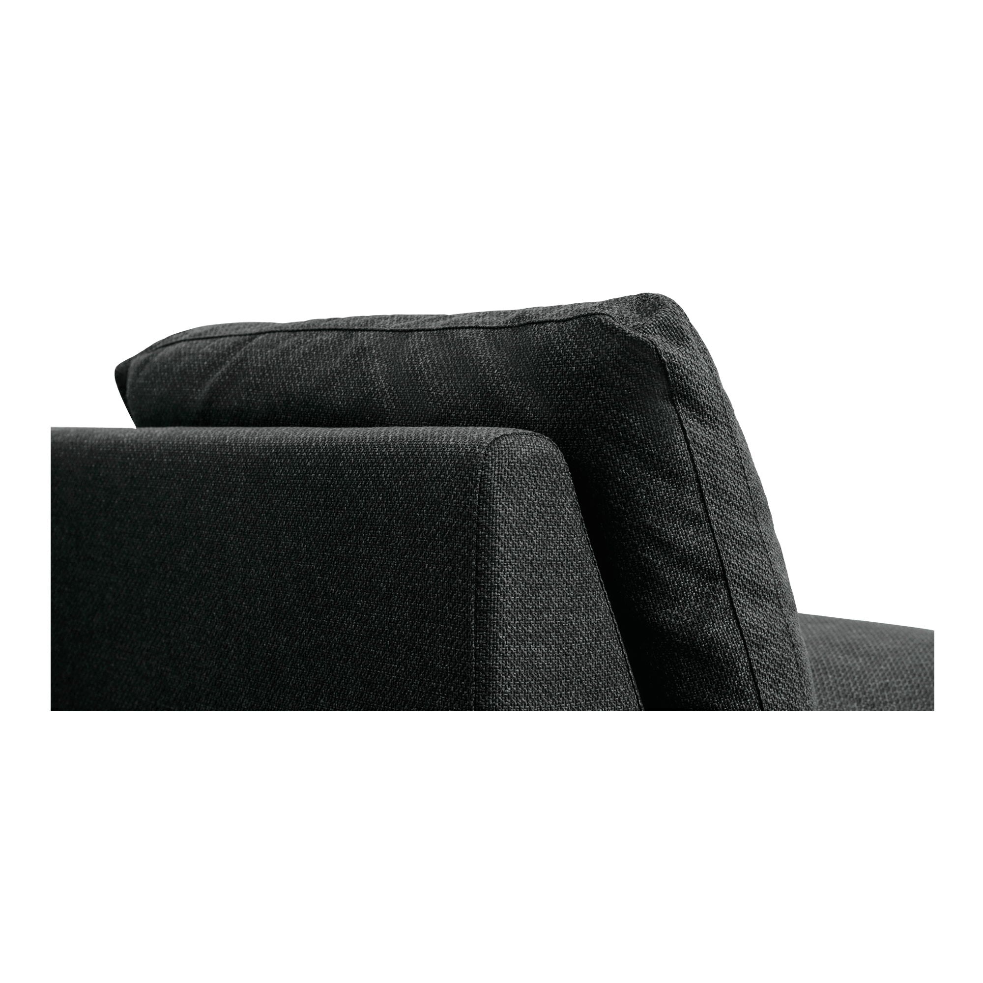 Miles - Outdoor Chaise - Charcoal