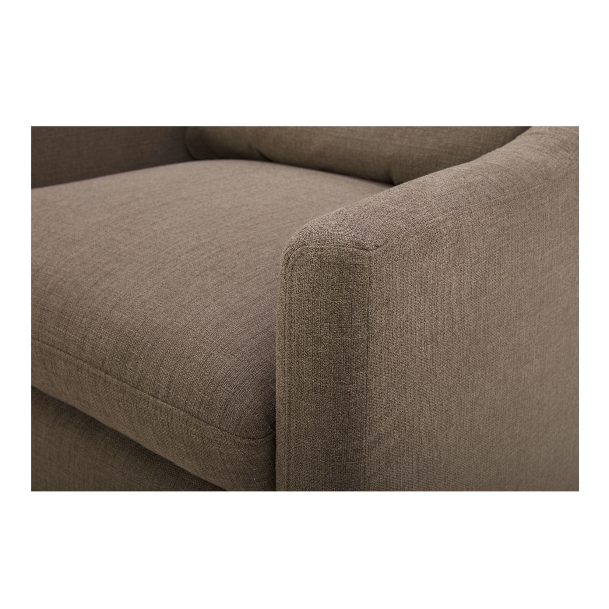 Linden - Swivel Chair - Soft Taupe / Tan