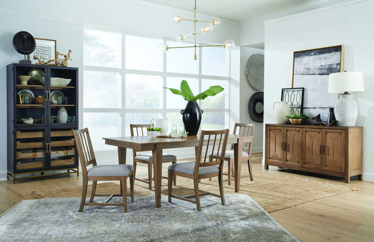 Lindon - Dining Side Chair With Upholstered Seat (Set of 2) - Gray