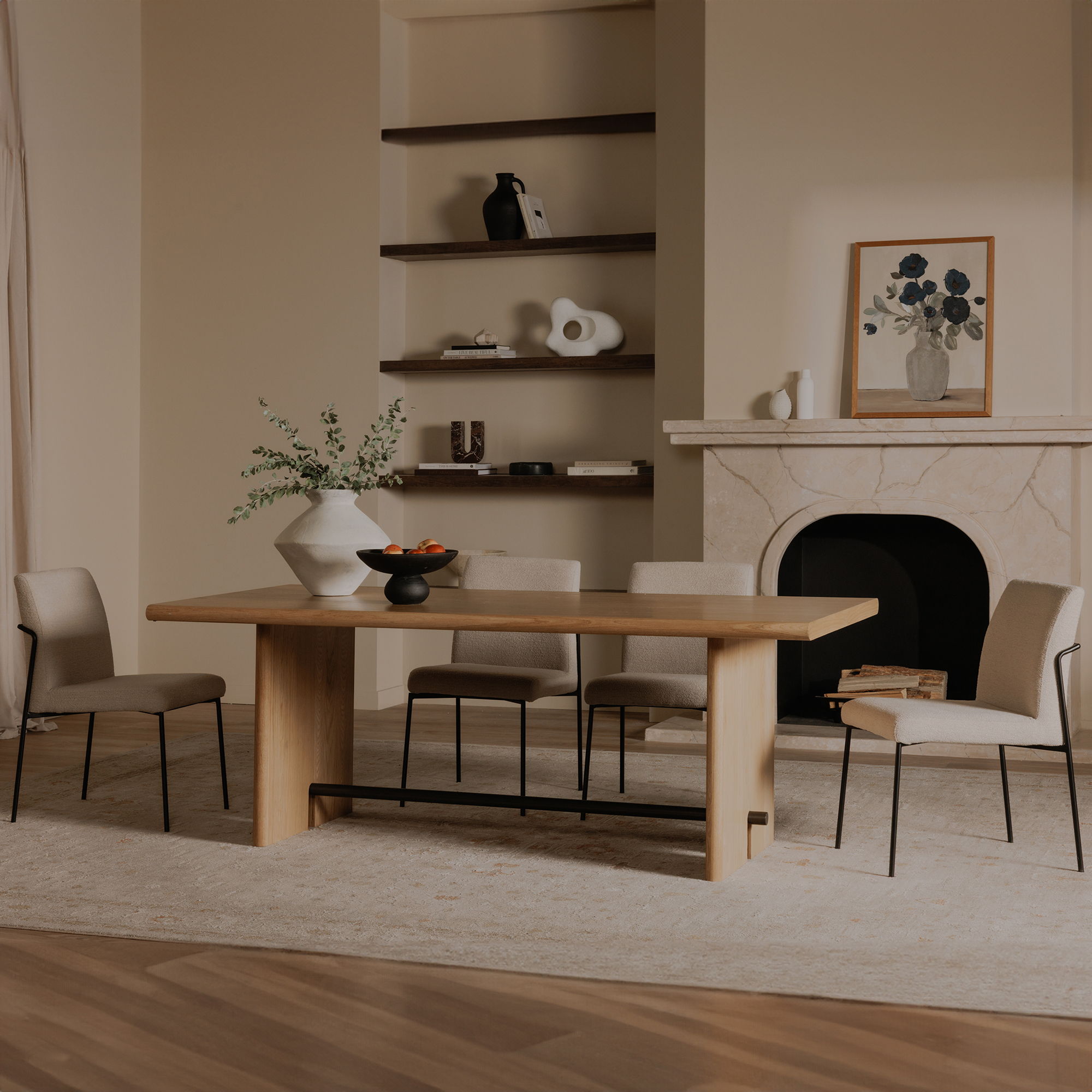 Madison - Dining Table - Light Brown