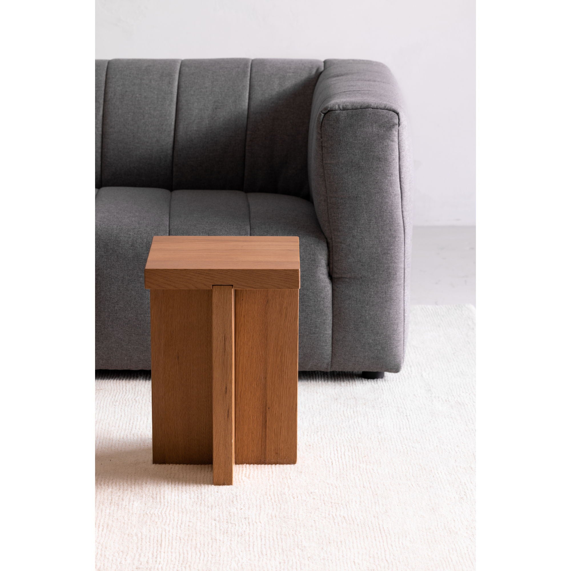 Folke - Side Table - Light Brown