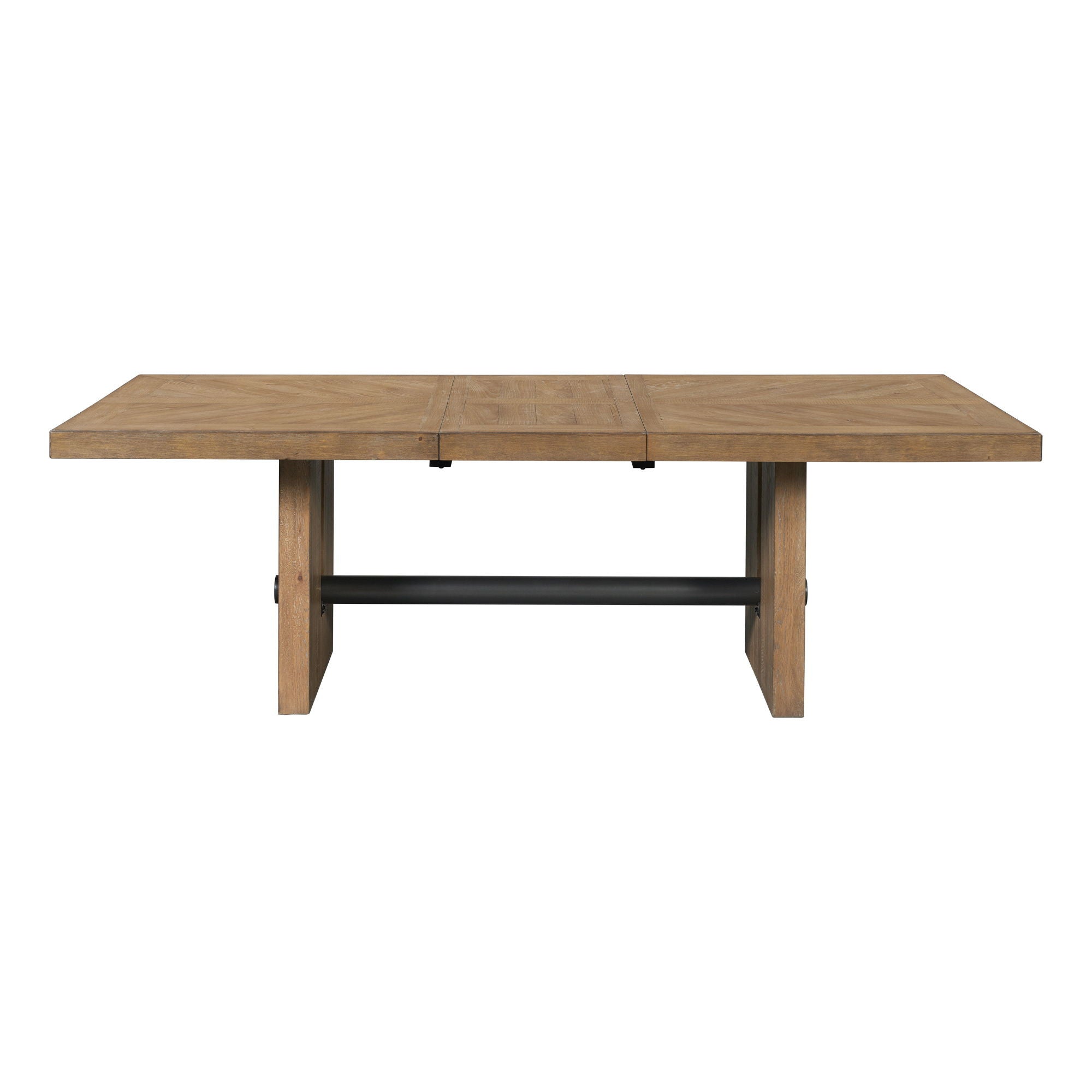 Landmark - Trestle Dining Table - Weathered Oak