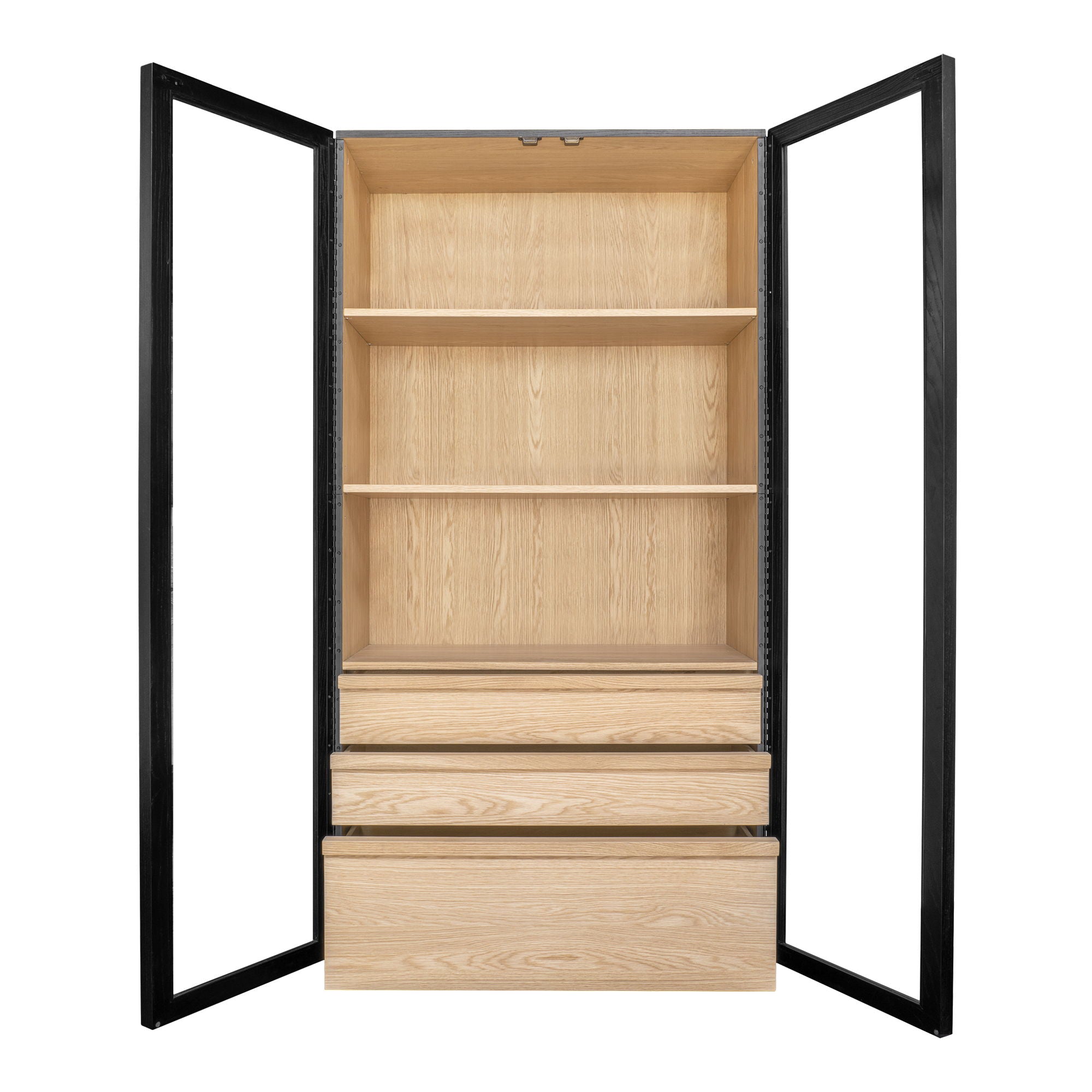 Charlotte - Tall Cabinet - Black