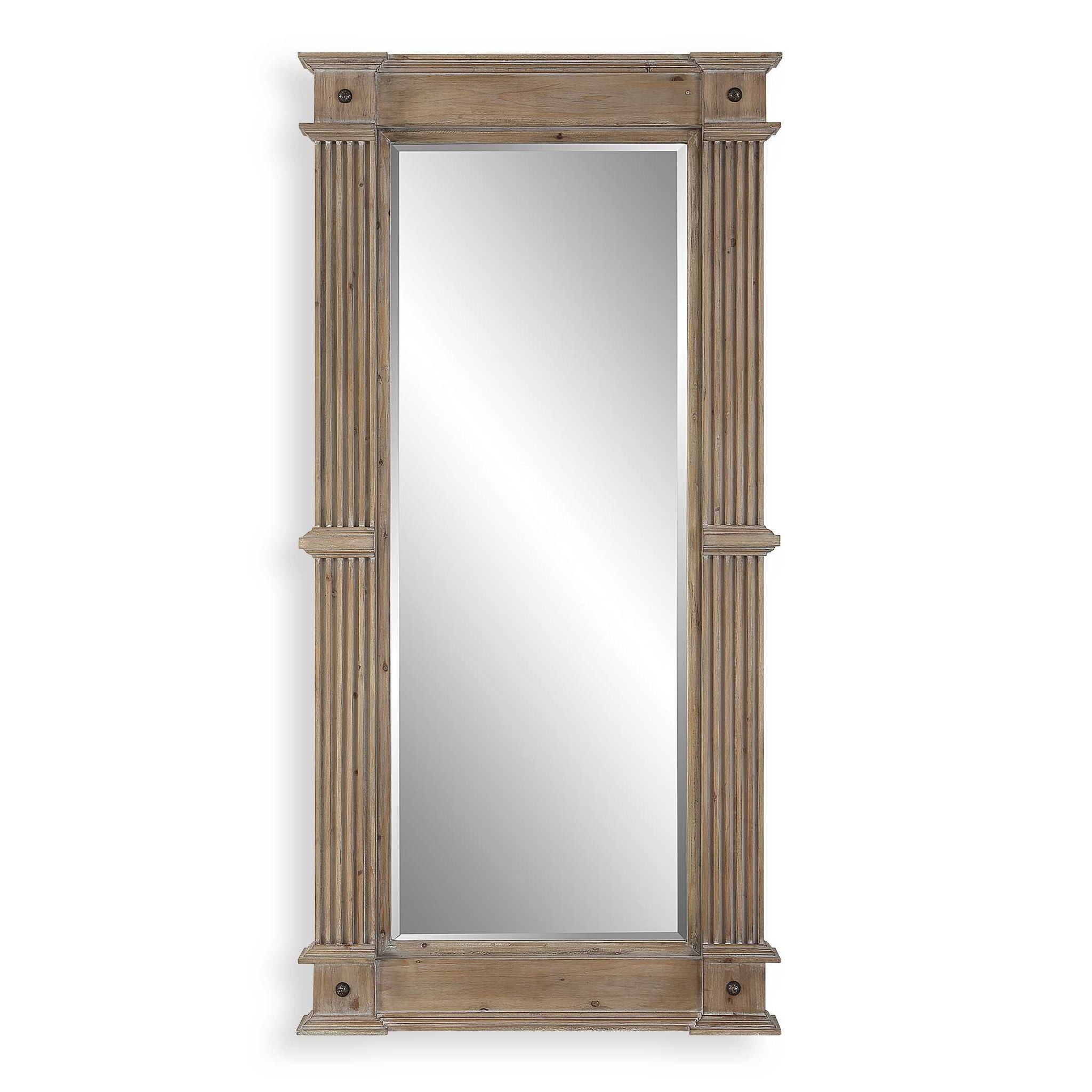 McAllister - Oversized Mirror - Dark Brown