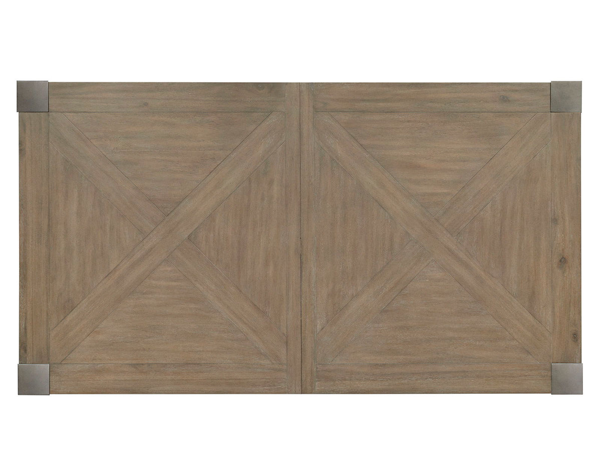 Ainsley - Rectangular Dining Table - Cerused Khaki