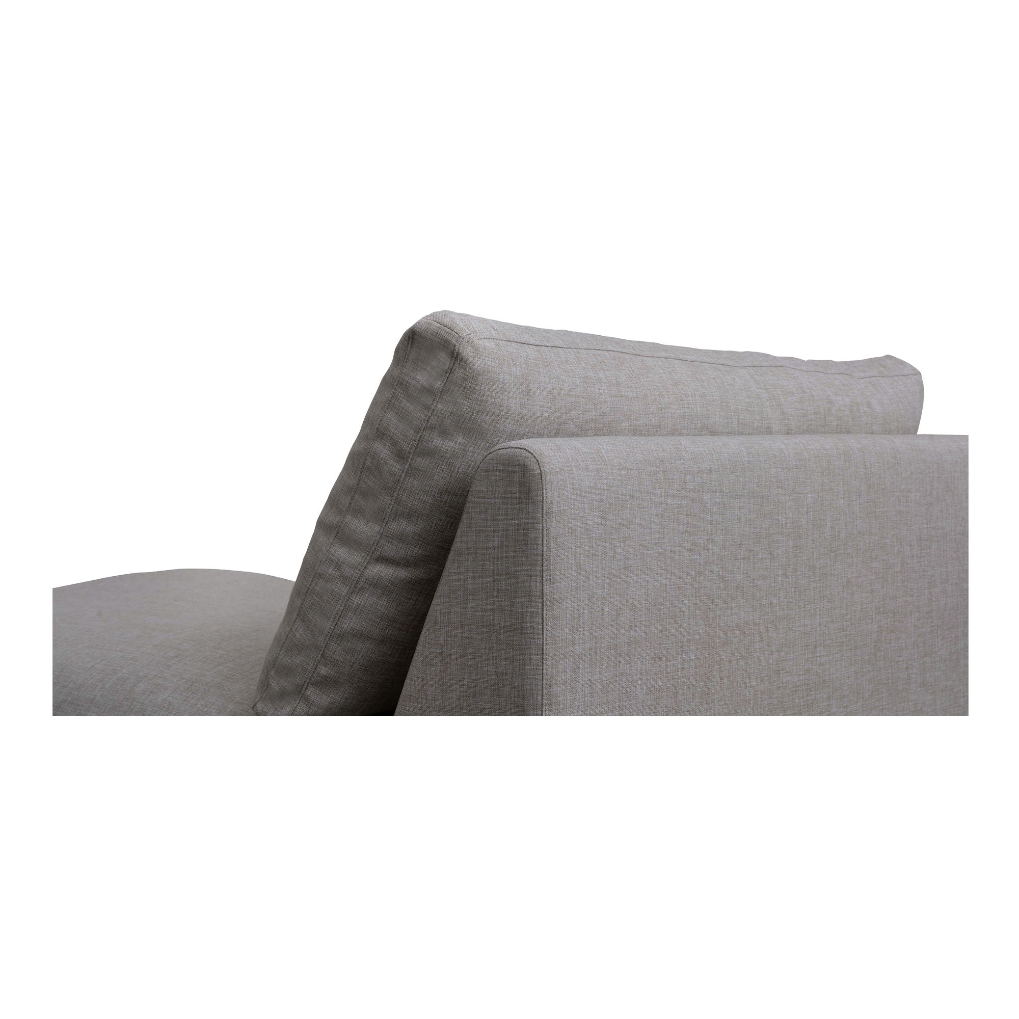 Miles - Outdoor Chaise - Light Gray