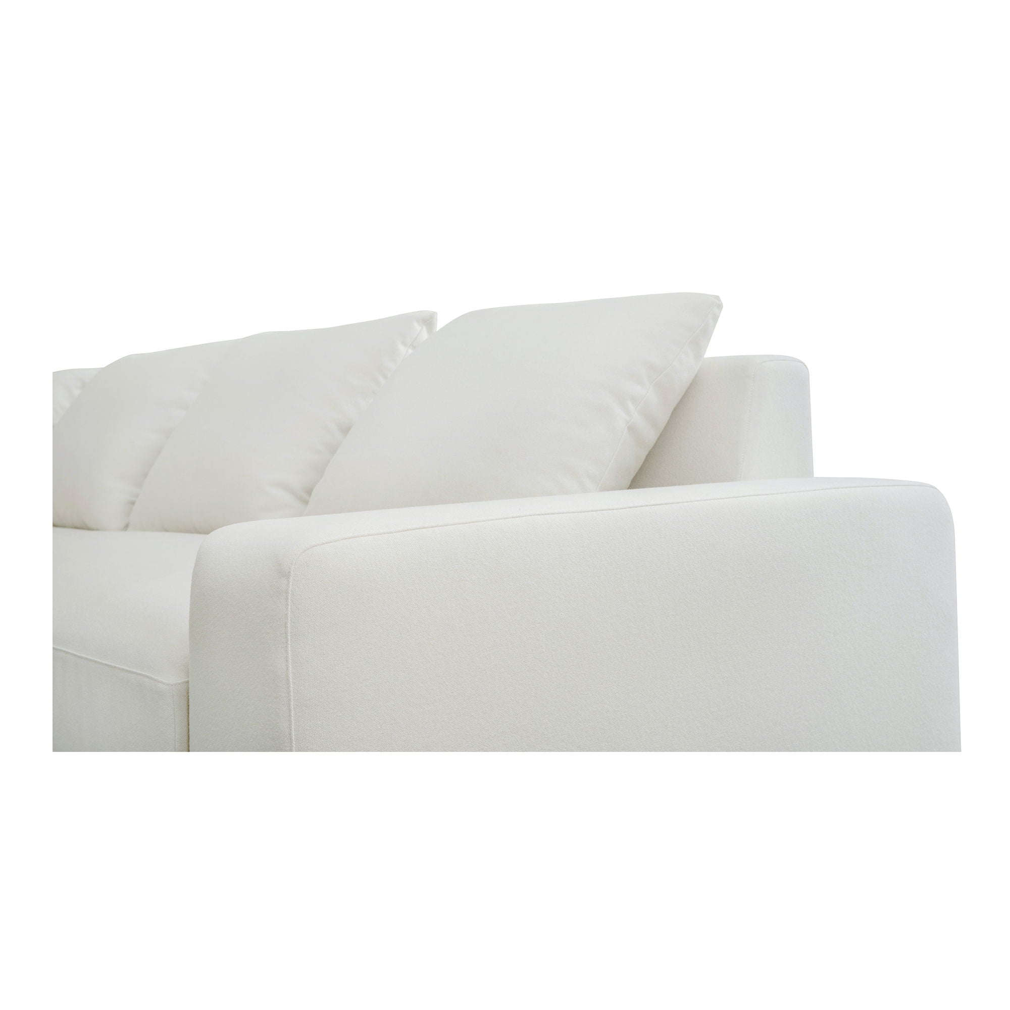 Thomas - Left Sectional - Ivory