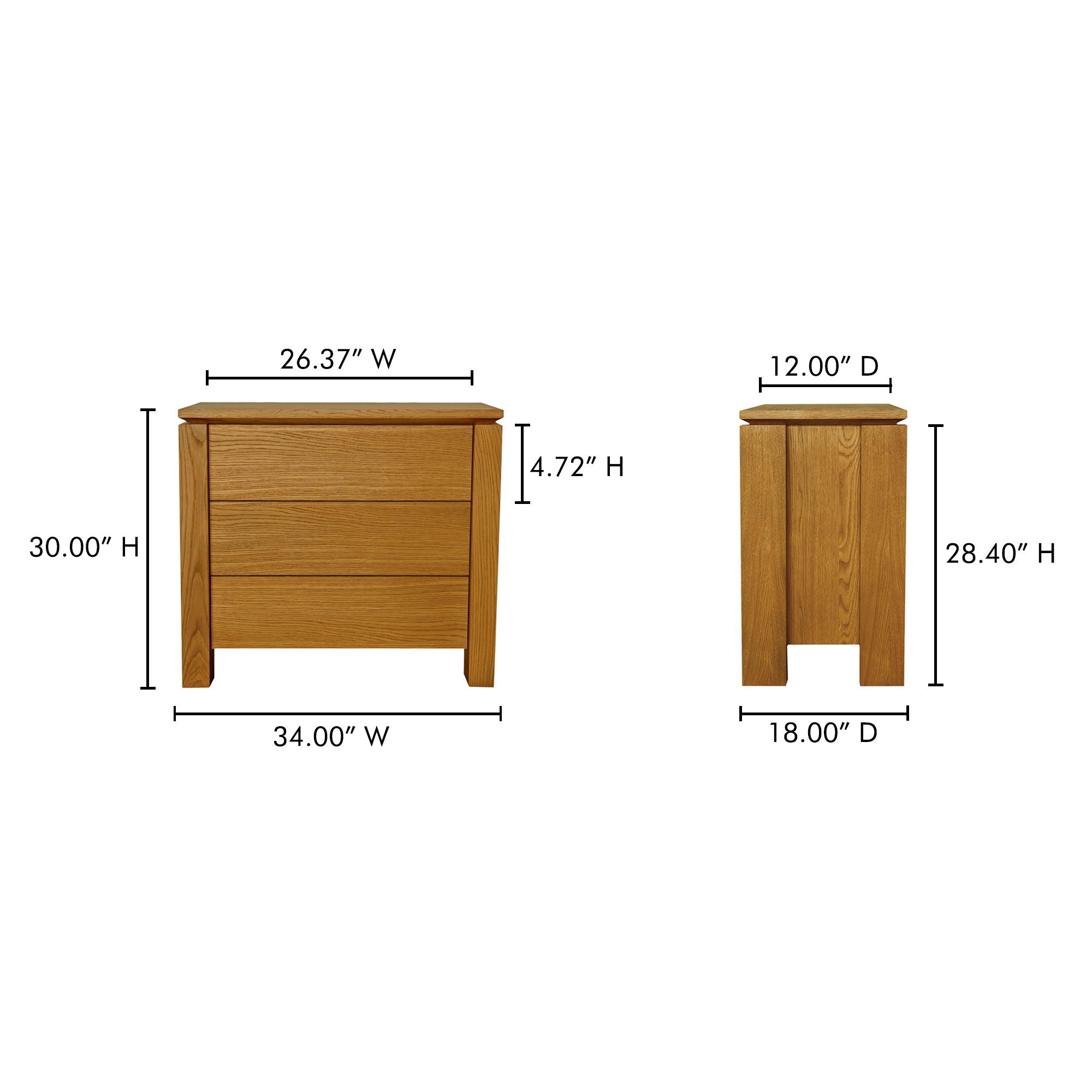 Brook - Chest - Country Oak