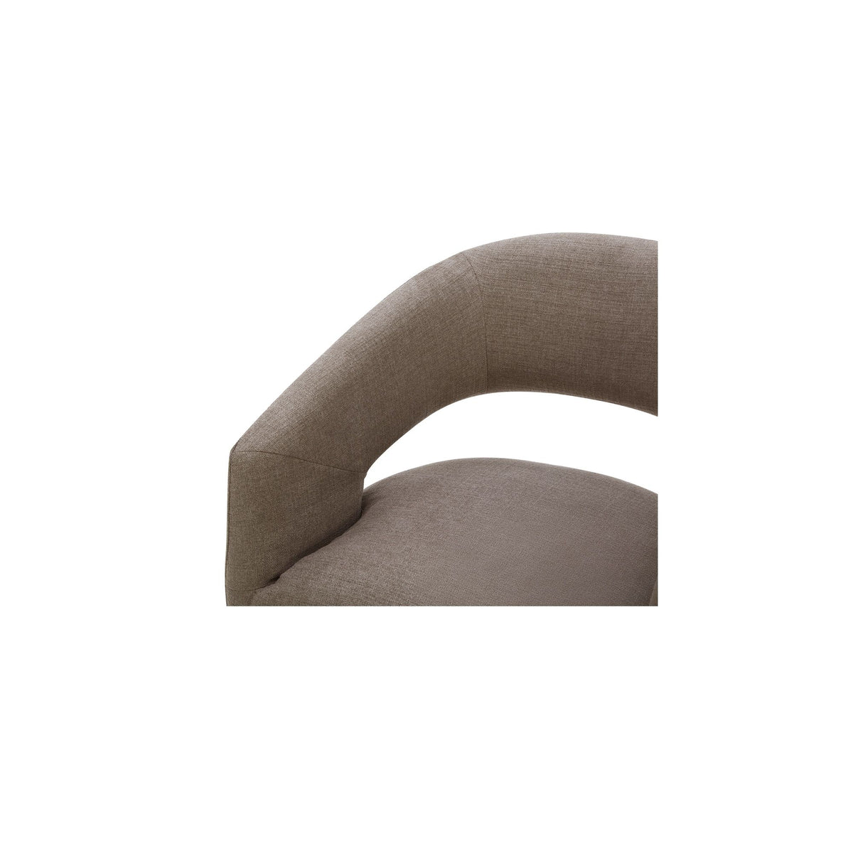 Barrow - Rolling Dining Chair - Soft Taupe / Tan