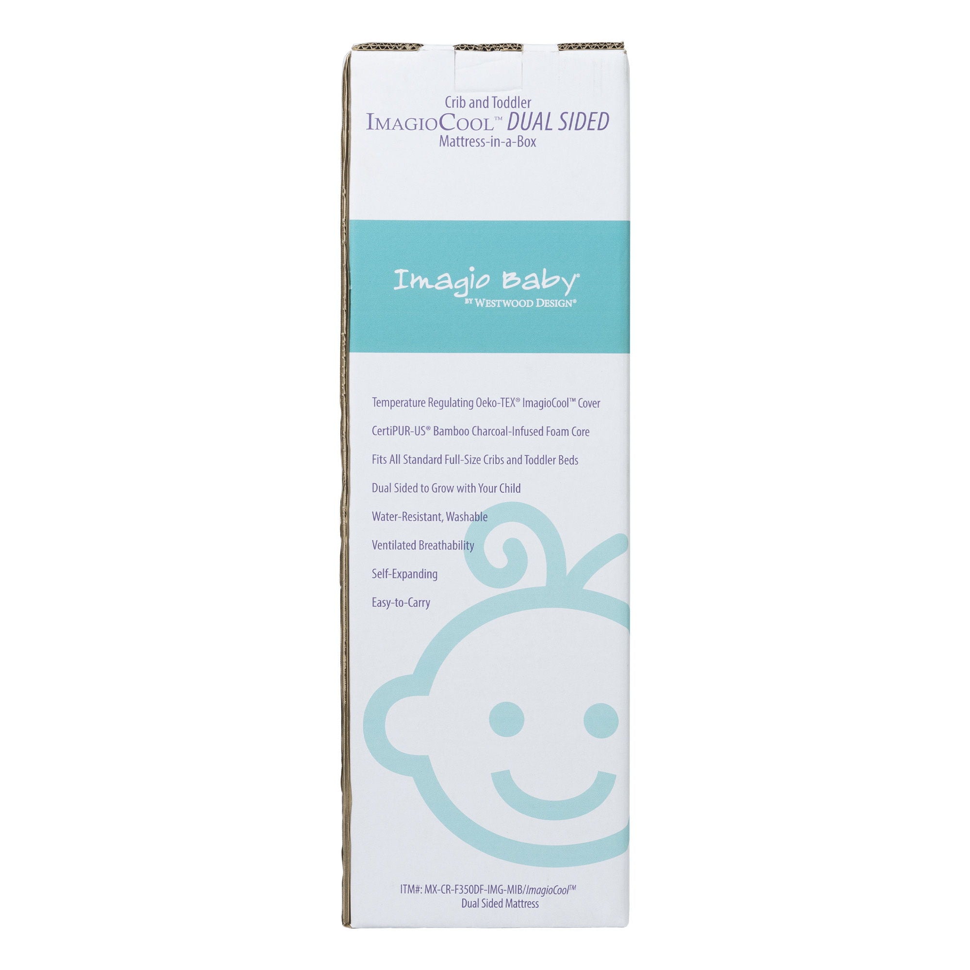 Imagio - Cooling Foam Mattress - White