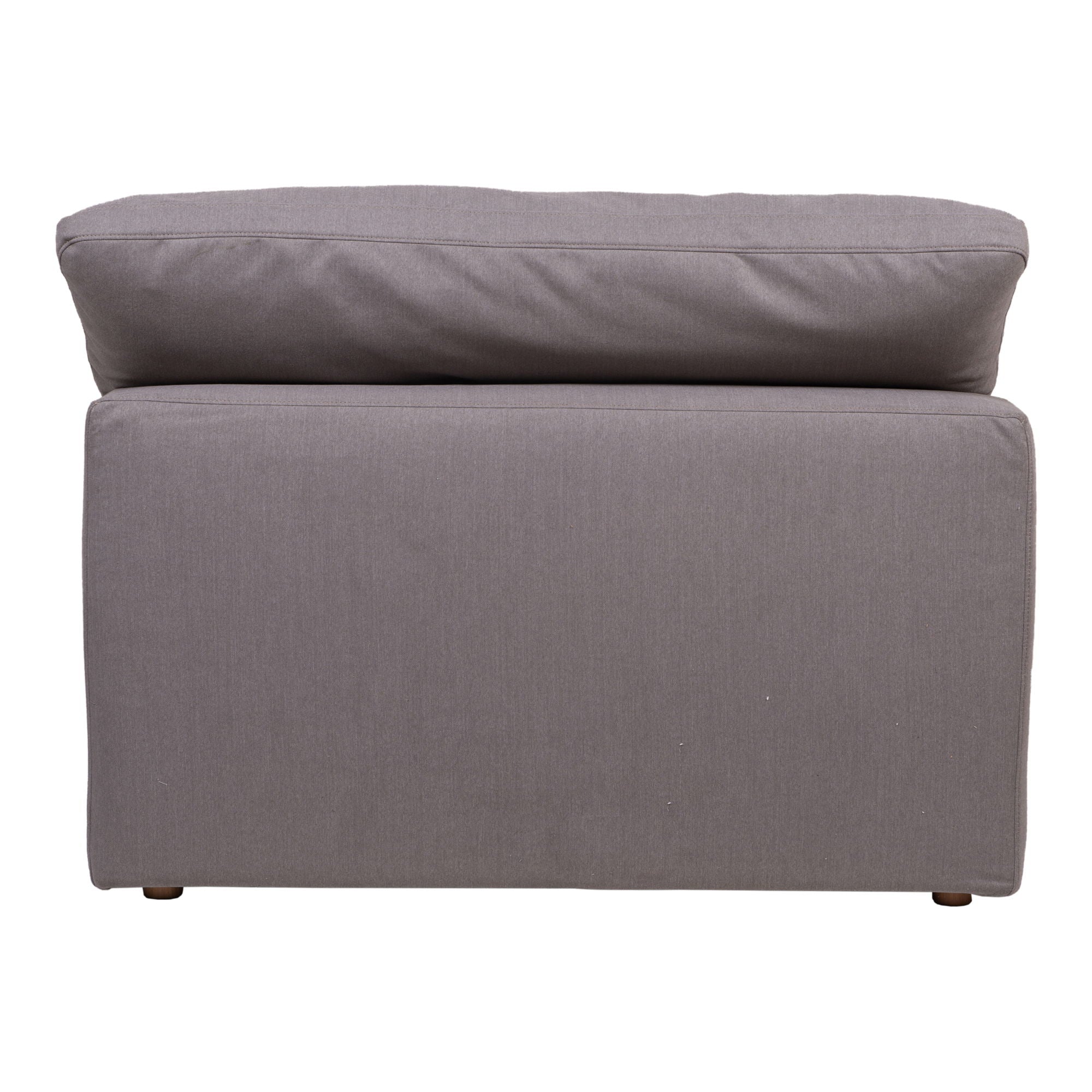 Clay - Slipper Chair Livesmart Fabric - Light Gray