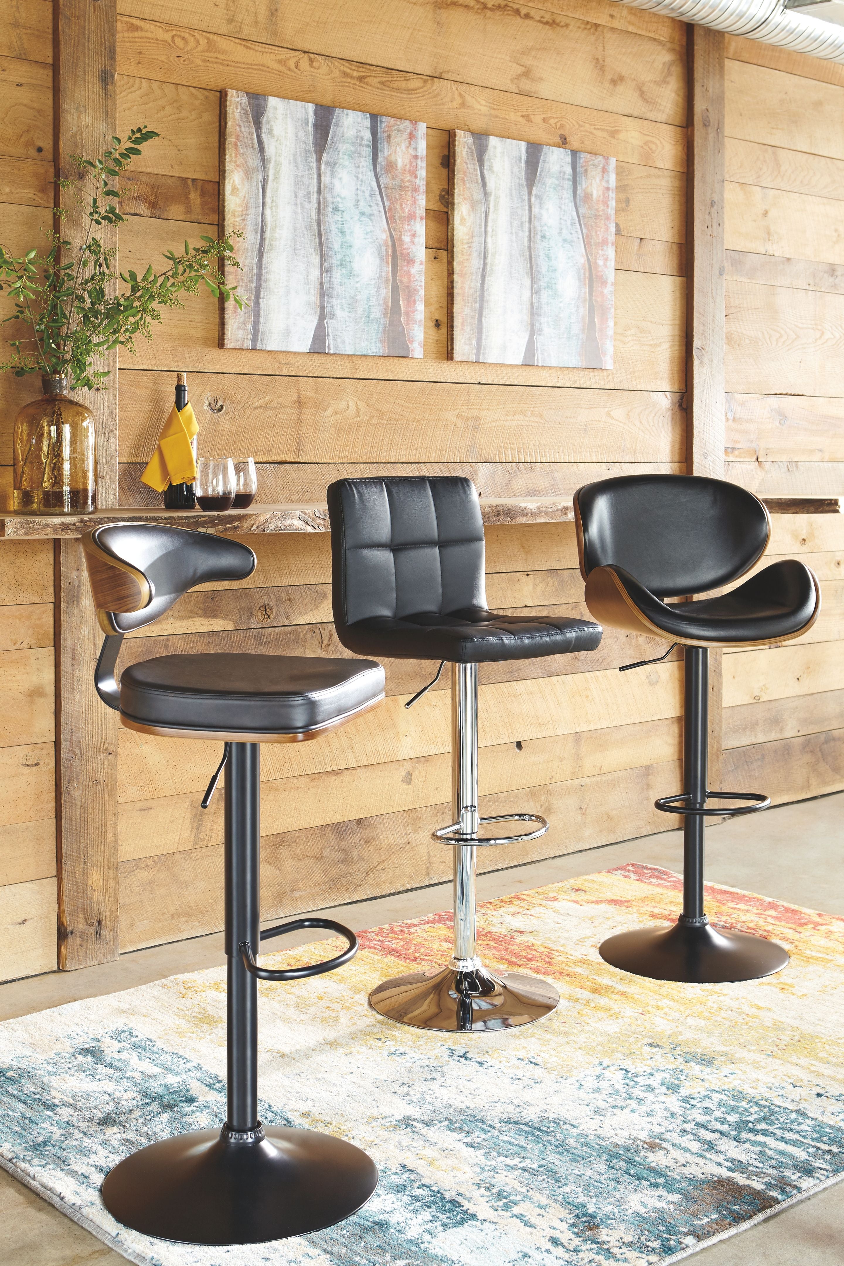 Bellatier - Adjustable Height Barstool (Set of 2)