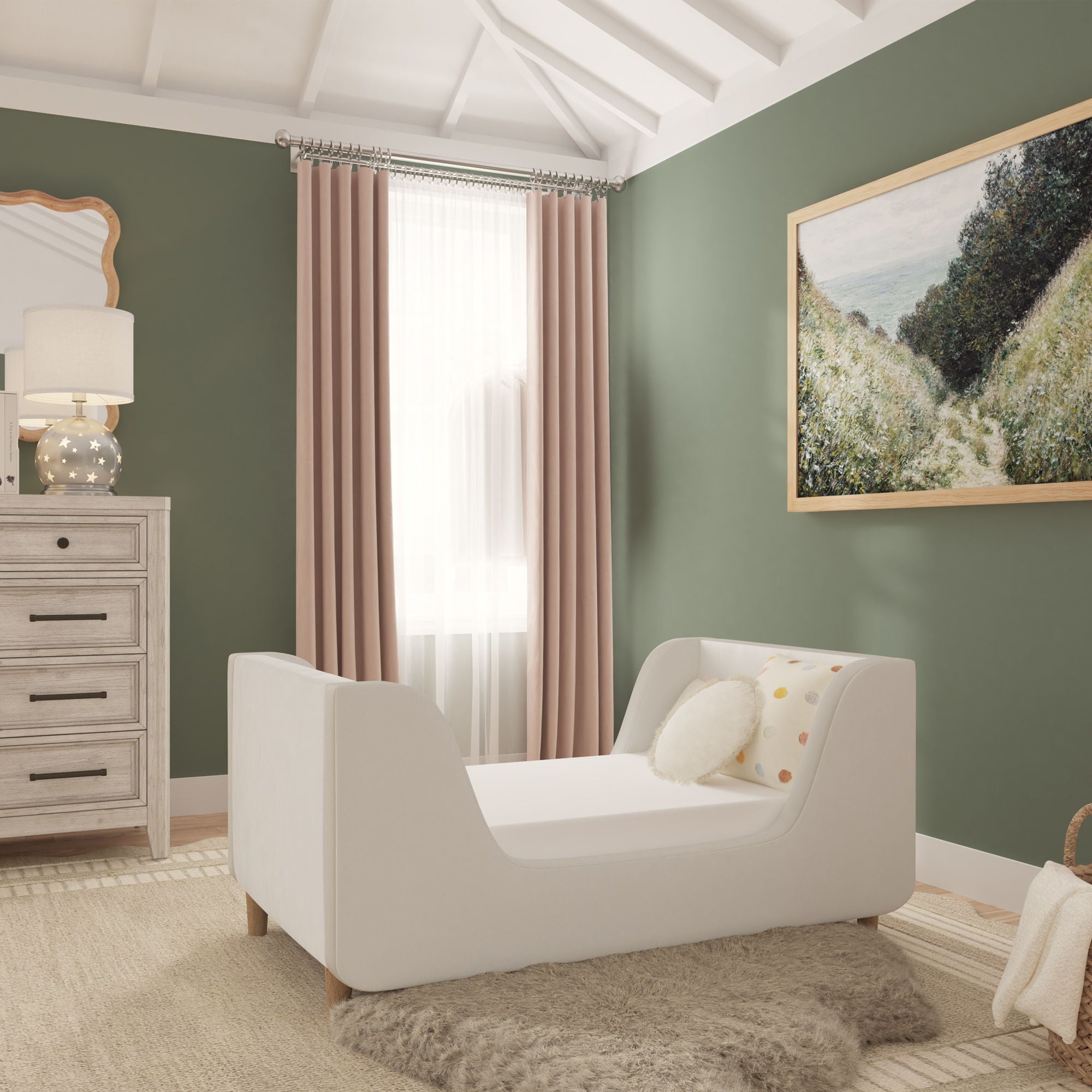 Gia - Toddler Bed - Cream