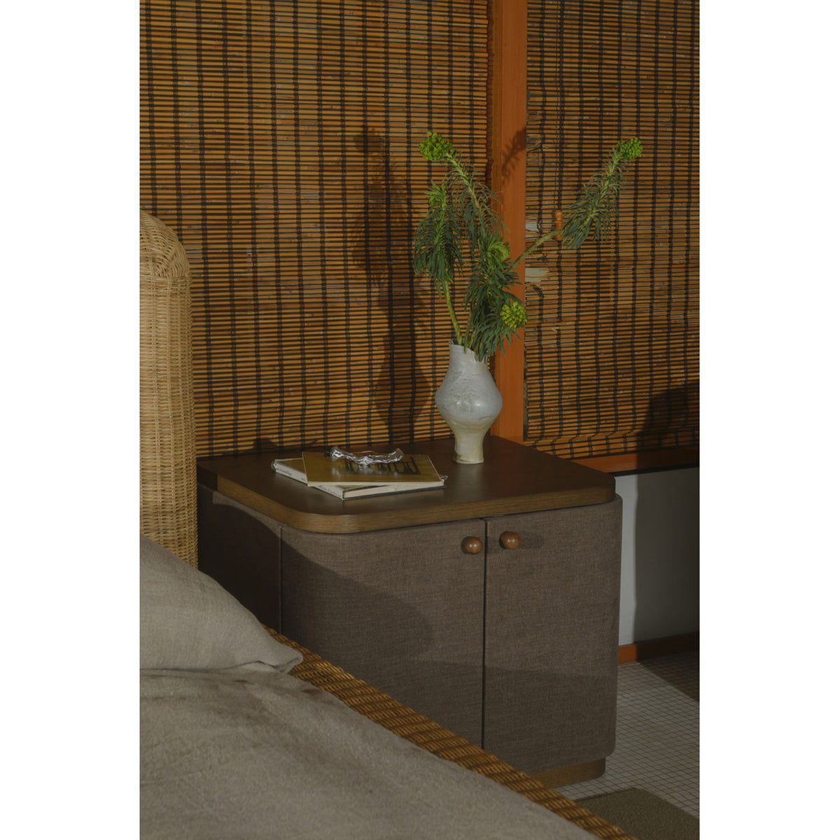 Simone - Nightstand - Brown